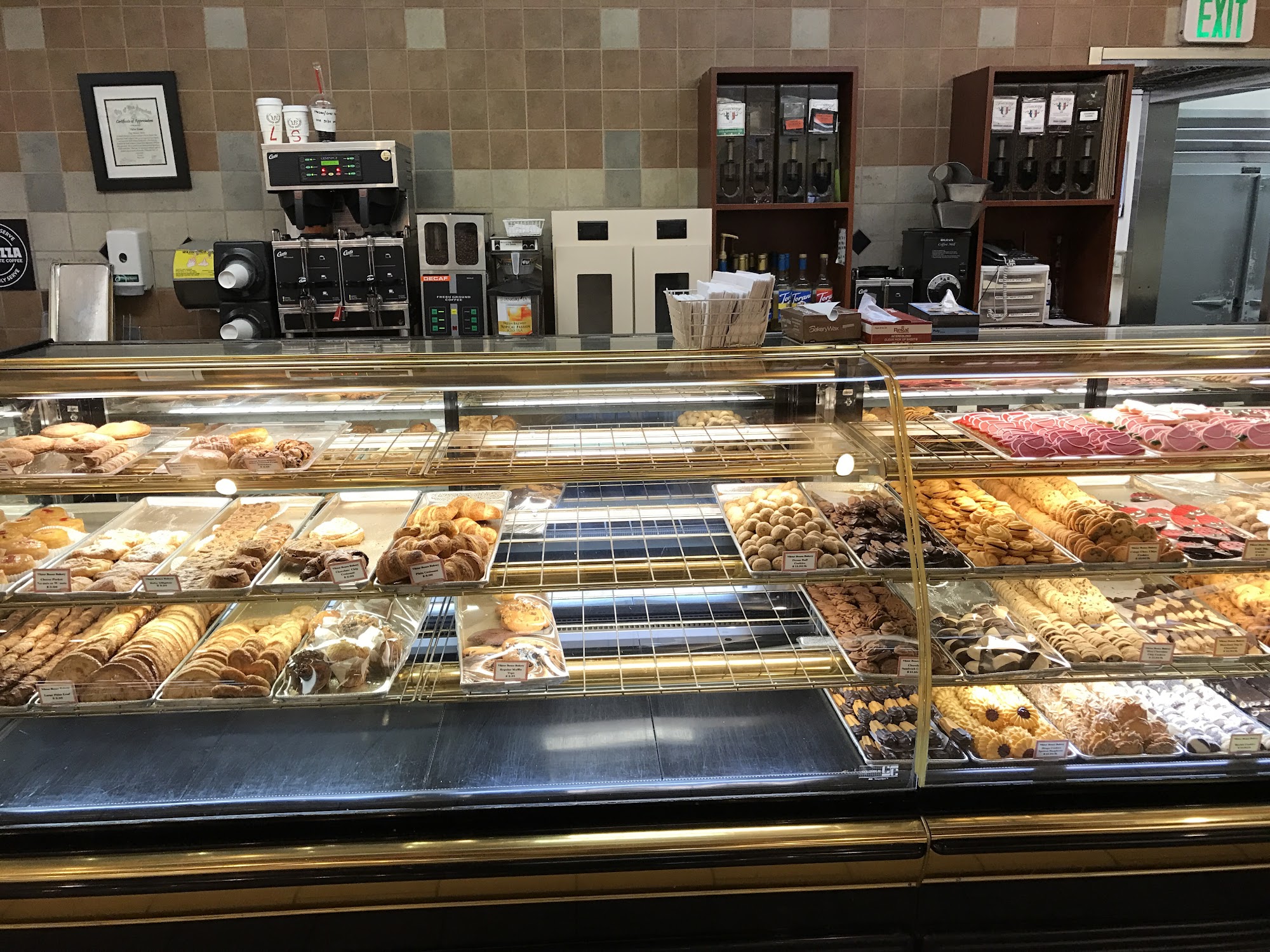 Viktor Benes Bakeries Menu