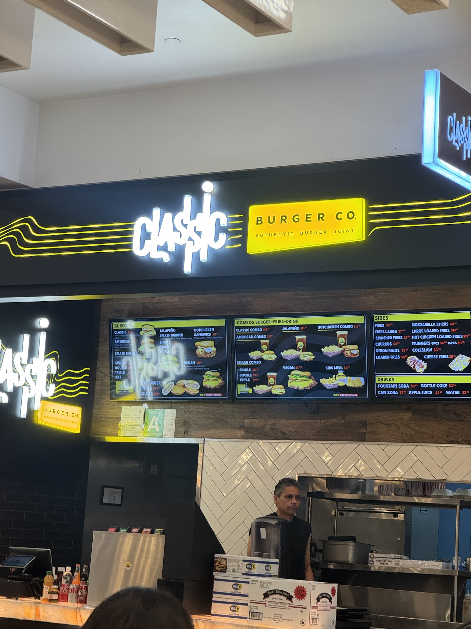 CLASSiC BURGER CO AUTHENTIC BURGER JOINT Menu