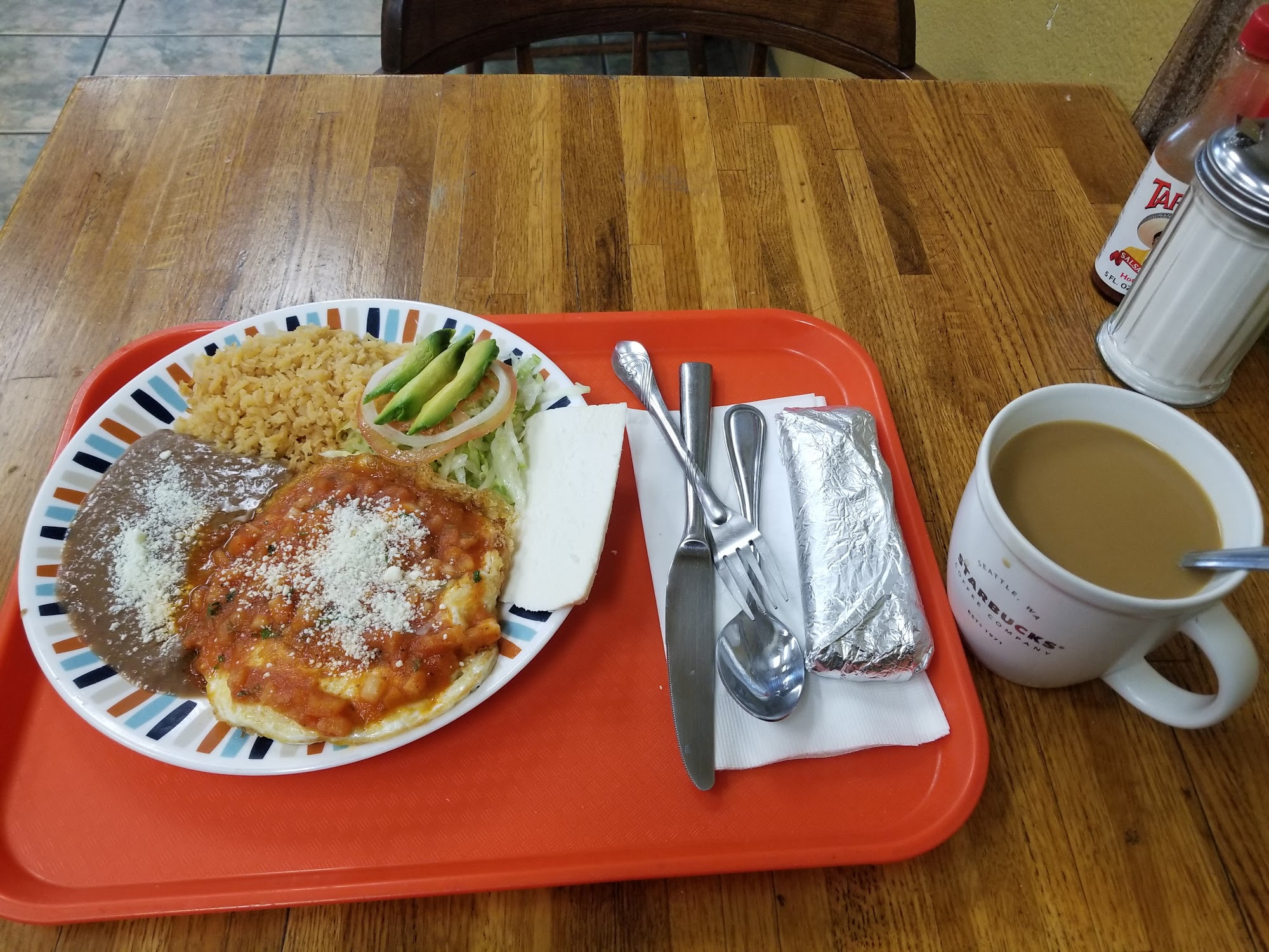 Garcia's Coffee Shop Menu