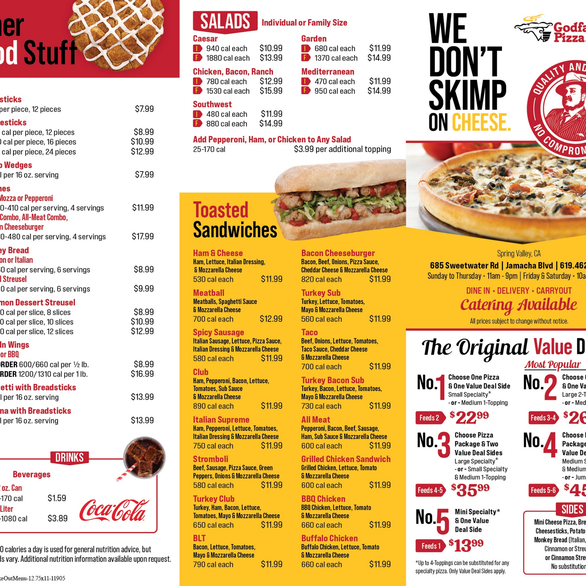 Godfather's Pizza Spring Valley