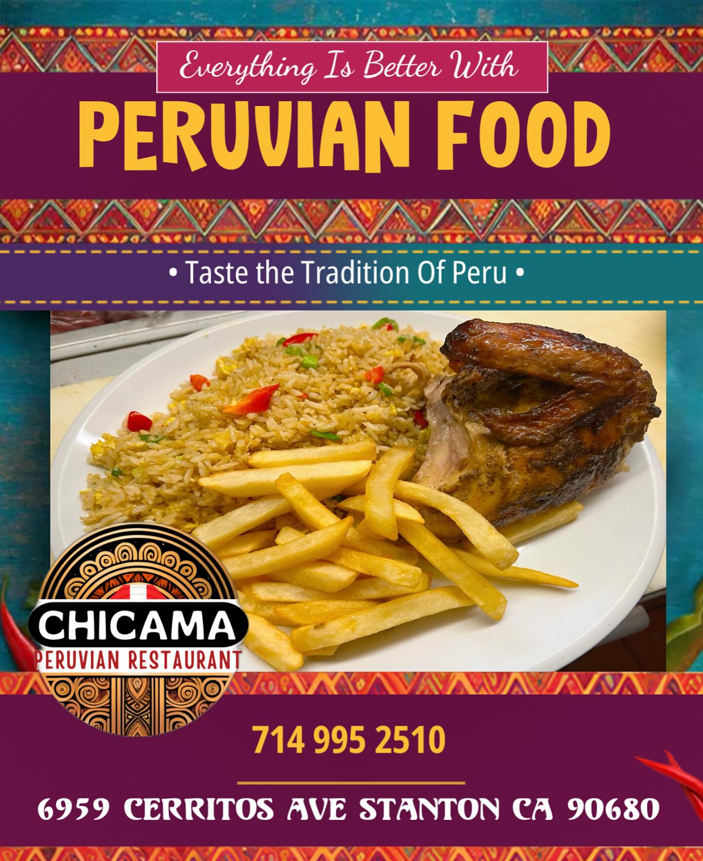 Chicama Peruvian Restaurant Stanton