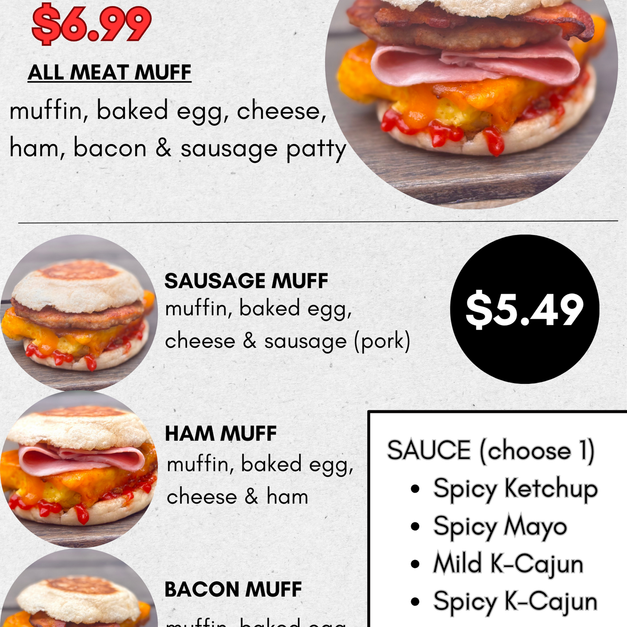 Eggyo Stanton Rodeo39 Menu