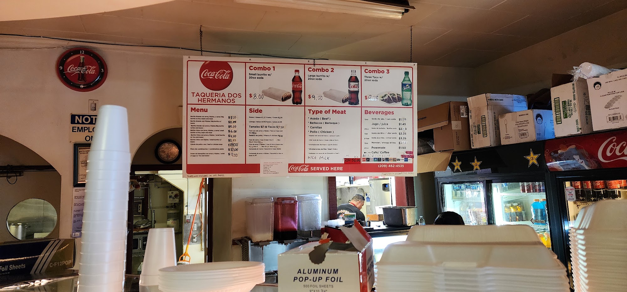 Taqueria Dos Hermanos Menu