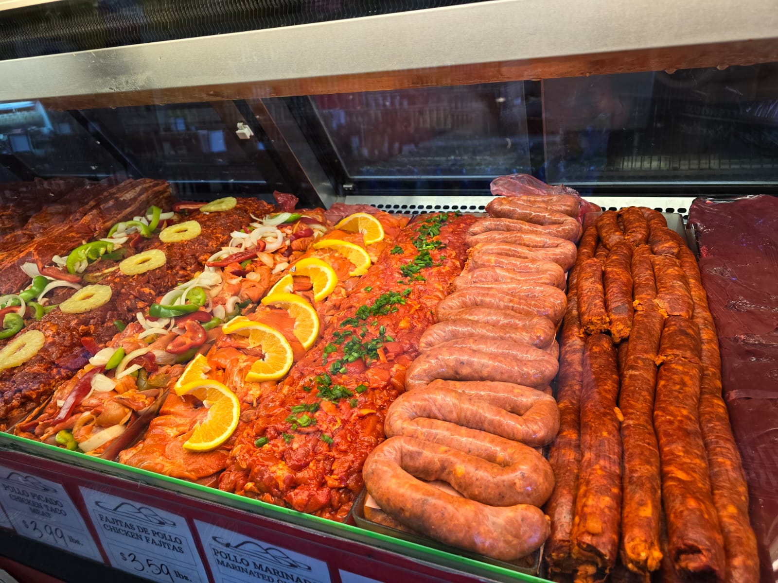 Los Hermanos Meat Market Menu