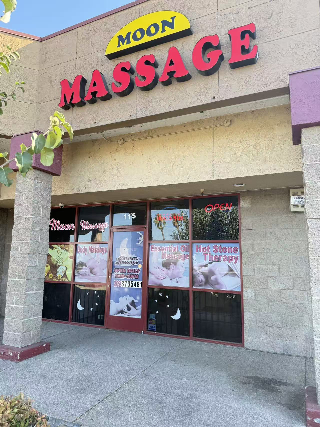 Moon Spa 3008 E Hammer Ln #115, Stockton California 95212