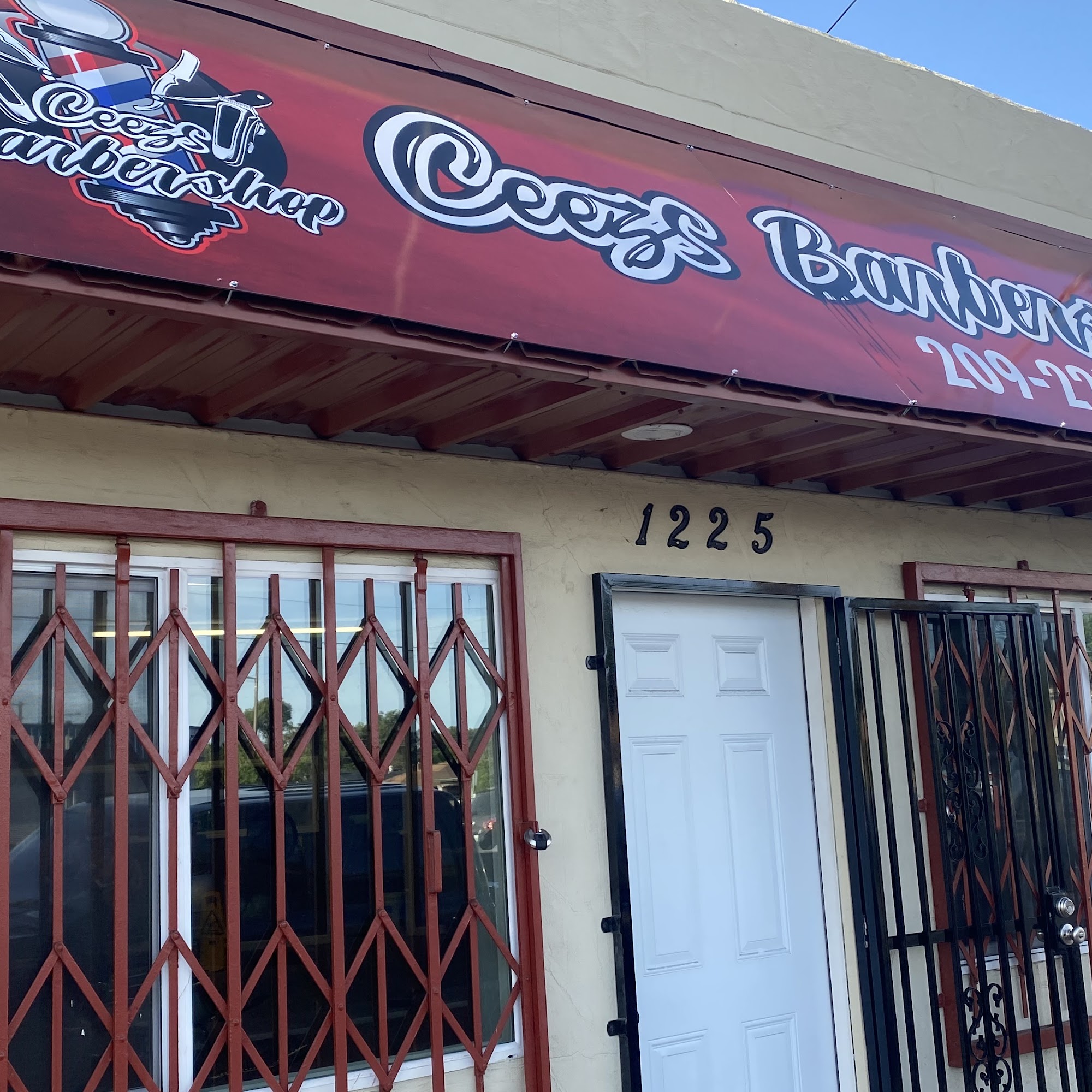 Ceez's Barbershop 1225 E Harding Way, Stockton California 95205