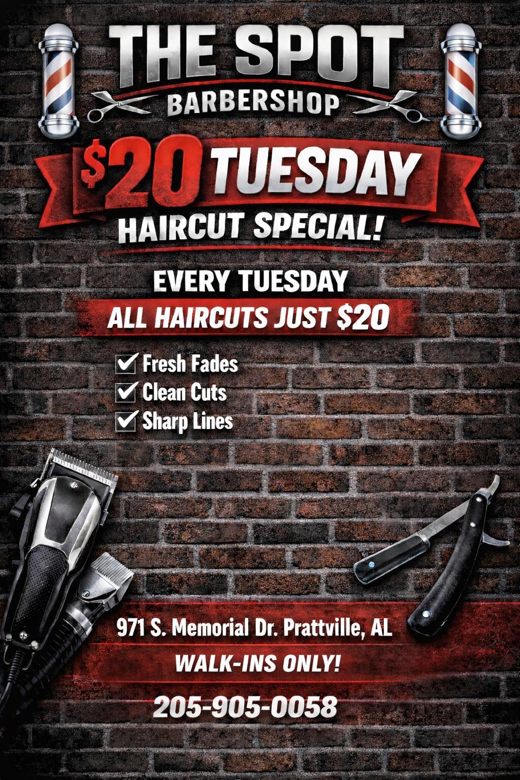 The Spot Barber Co. 1131 Ryde Ave, Stockton California 95203