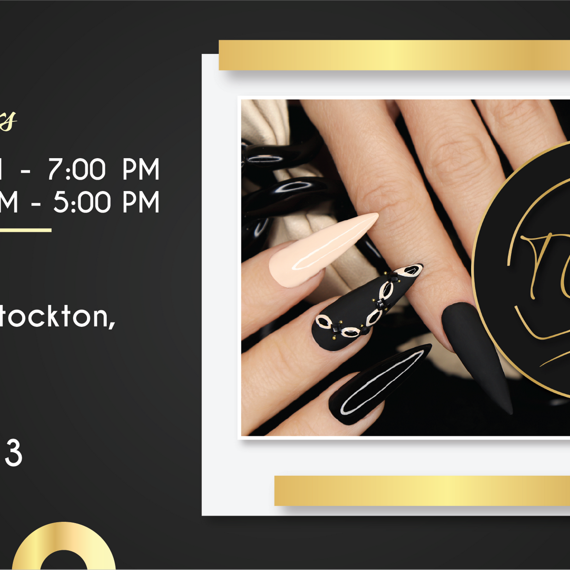 T Care Nails & Spa 811 E March Ln # A, Stockton California 95207