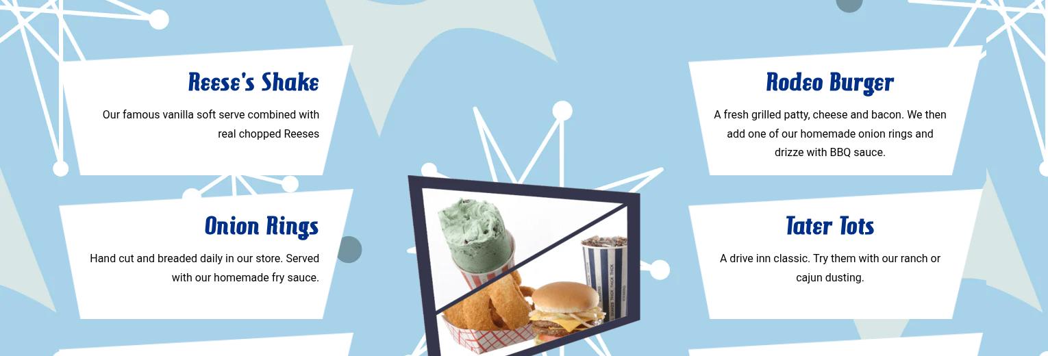 Iceberg Drive Inn Menu