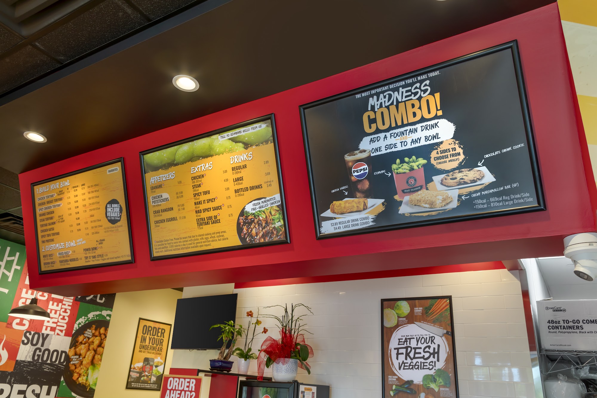 Teriyaki Madness Menu