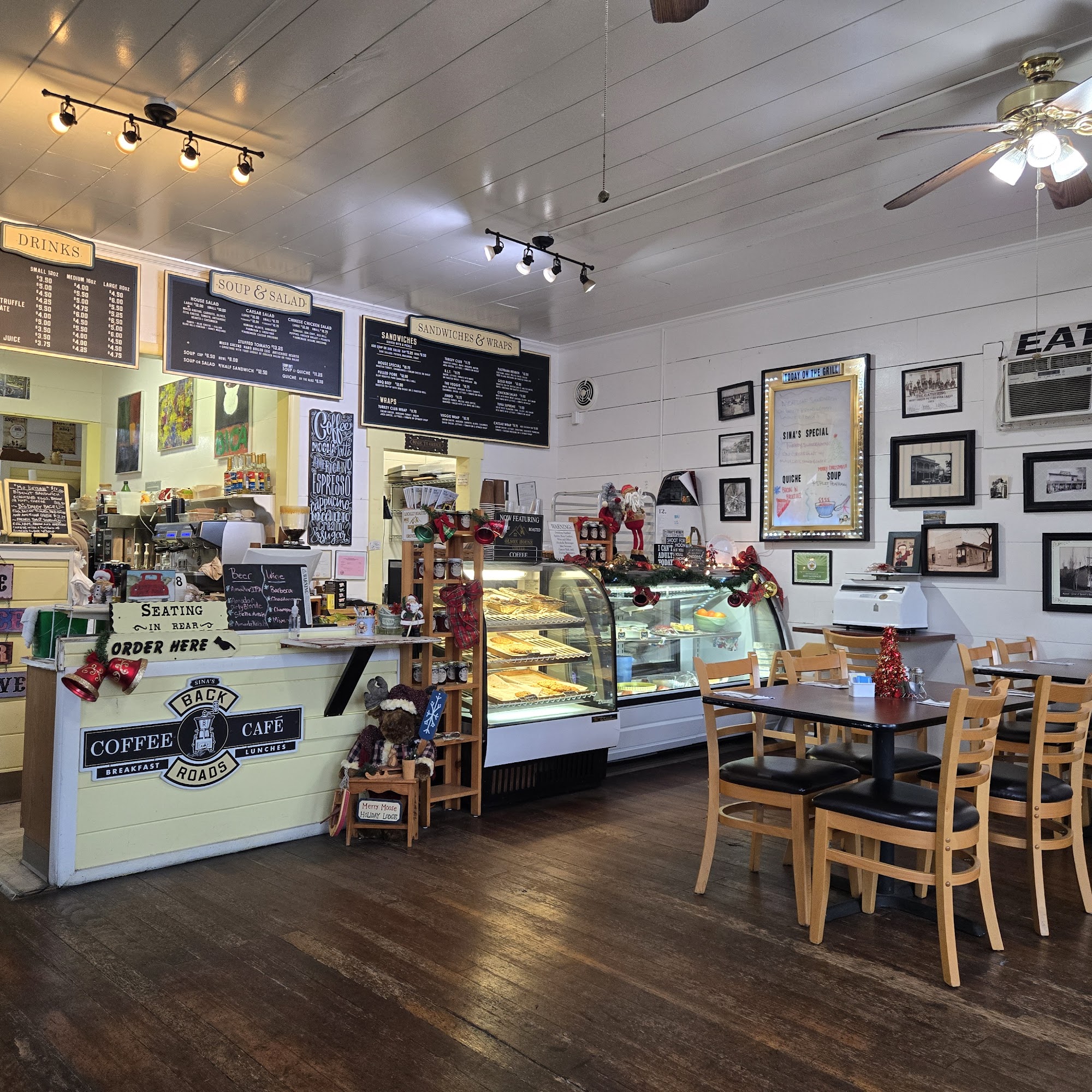 Sina's Backroads Café Sutter Creek