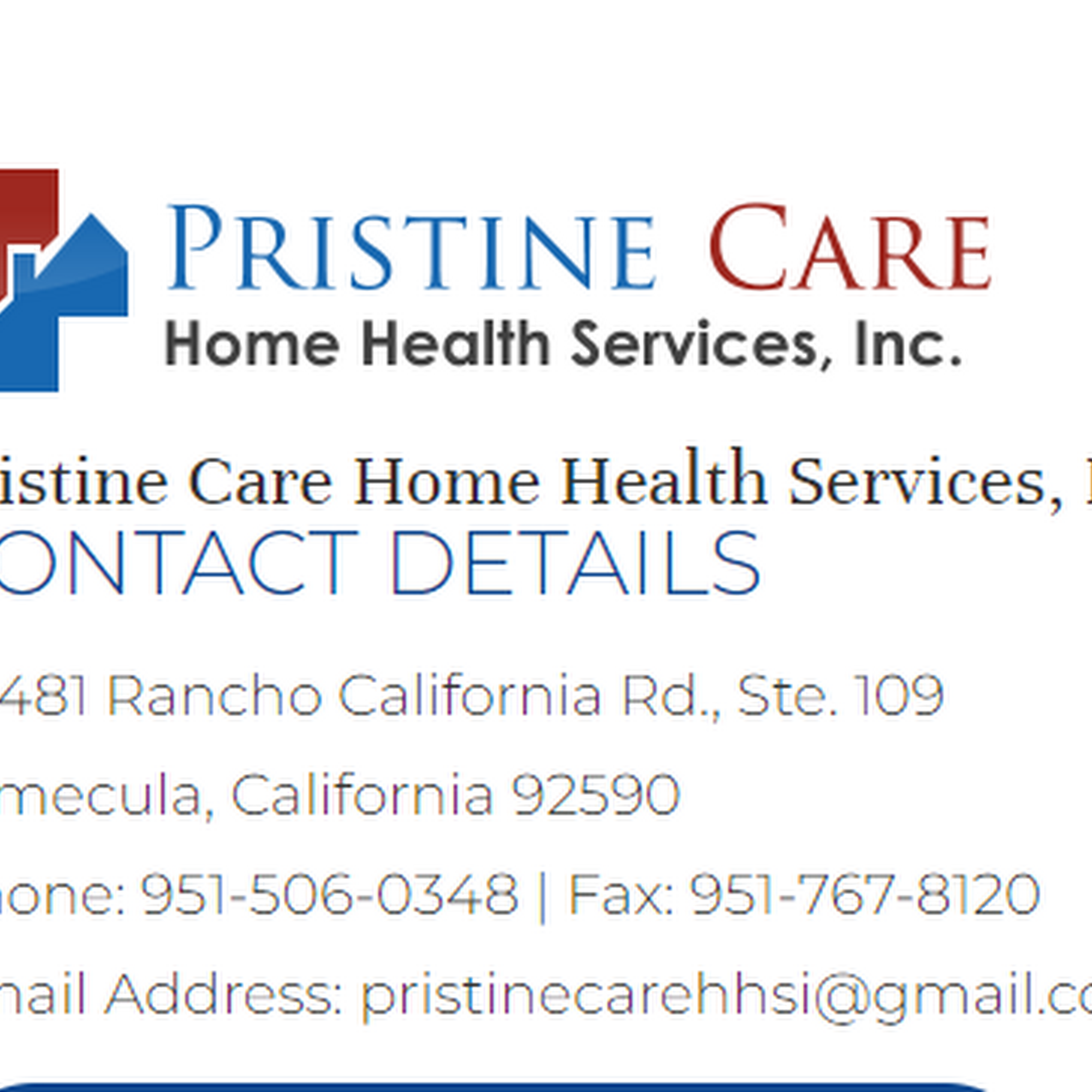 Pristine Care Home Health Services, Inc.