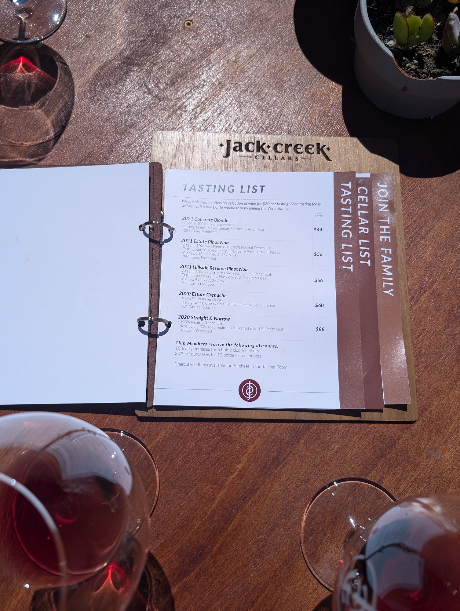 Jack Creek Cellars Templeton