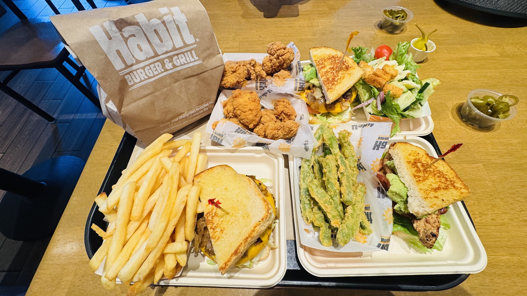 Habit Burger & Grill Menu