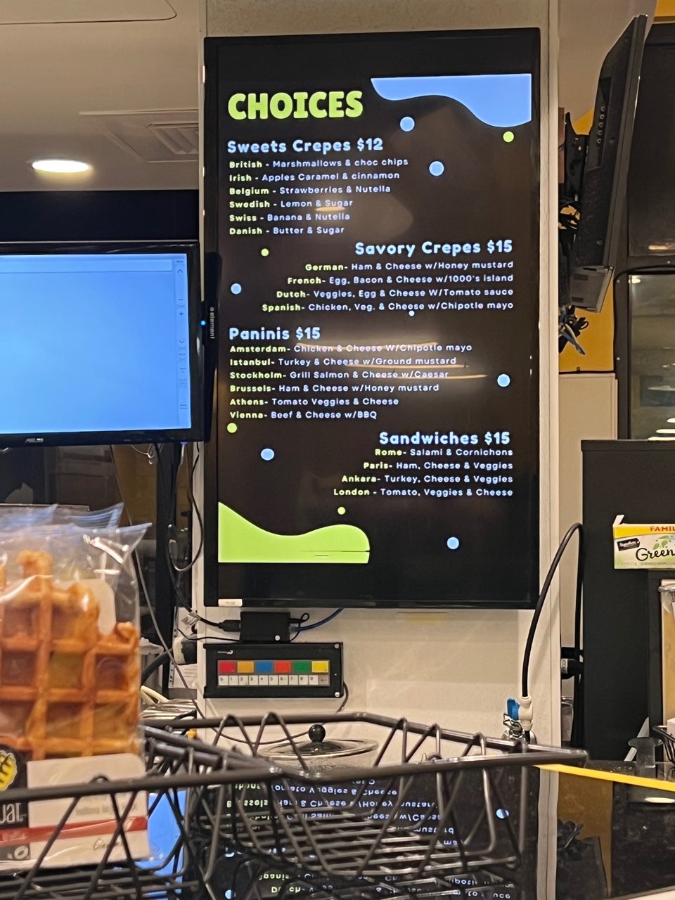 Coffeebar Northstar Menu