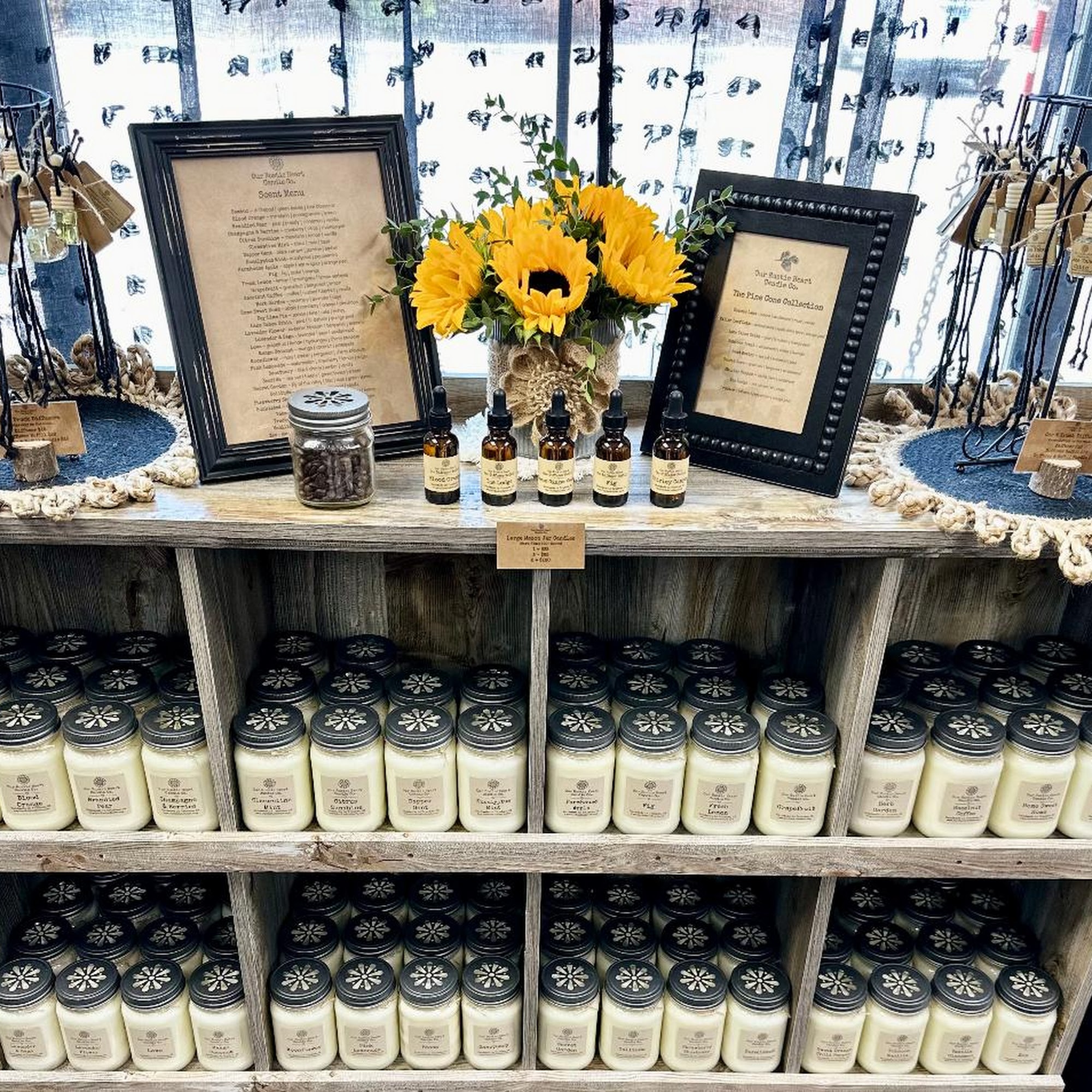 Our Rustic Heart Candle Co. Truckee