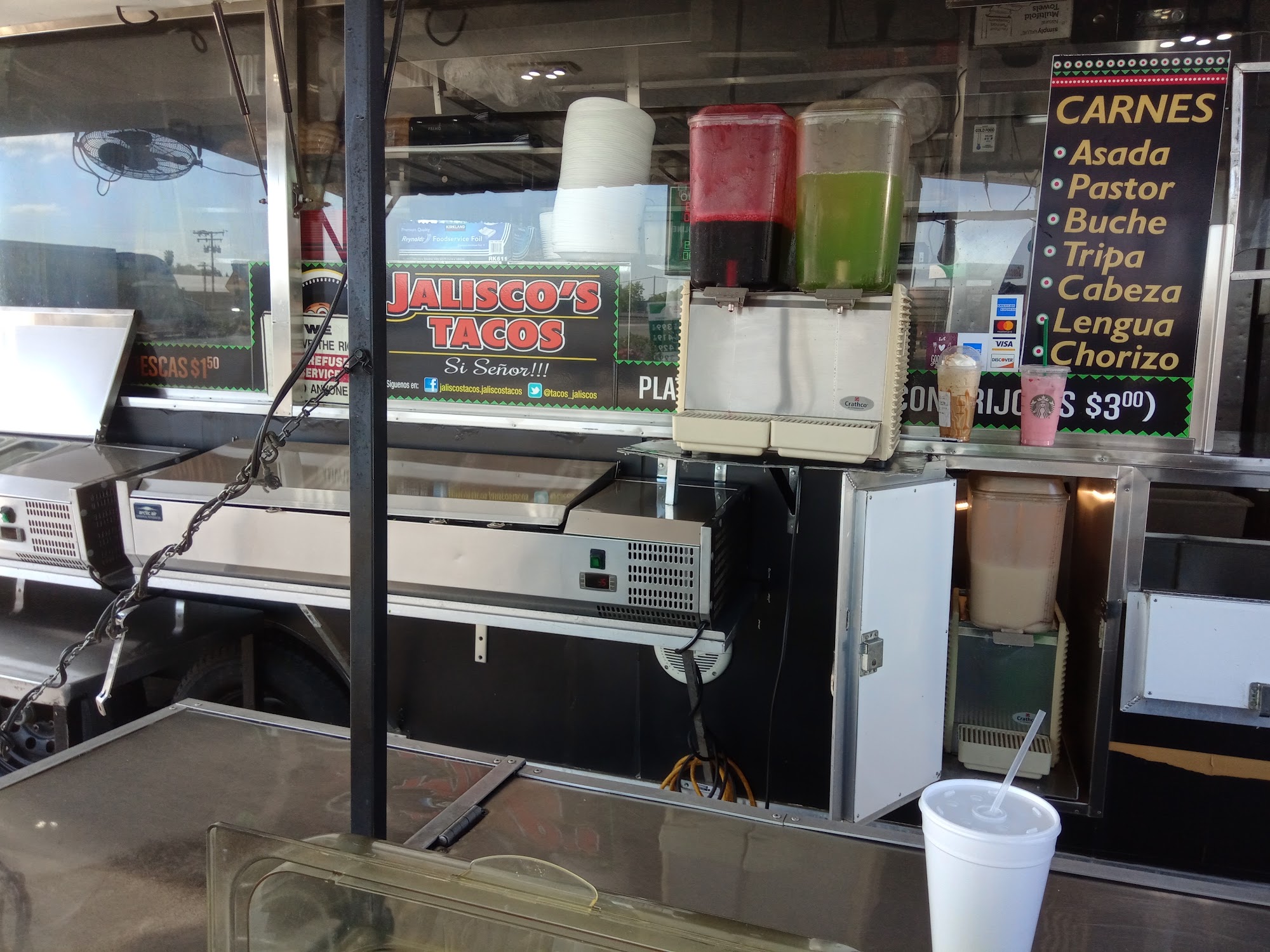 Jalisco's Tacos Menu