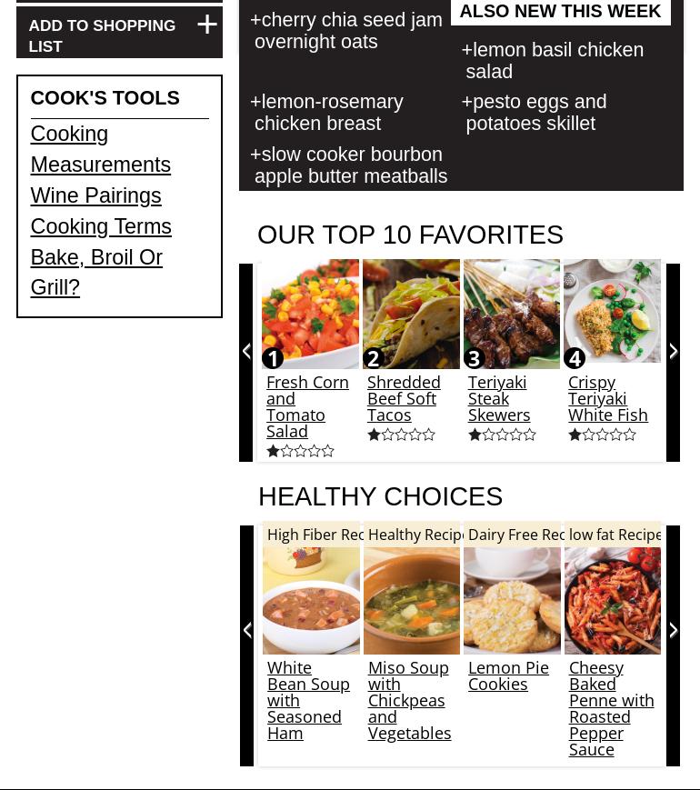 Superior Grocers Menu