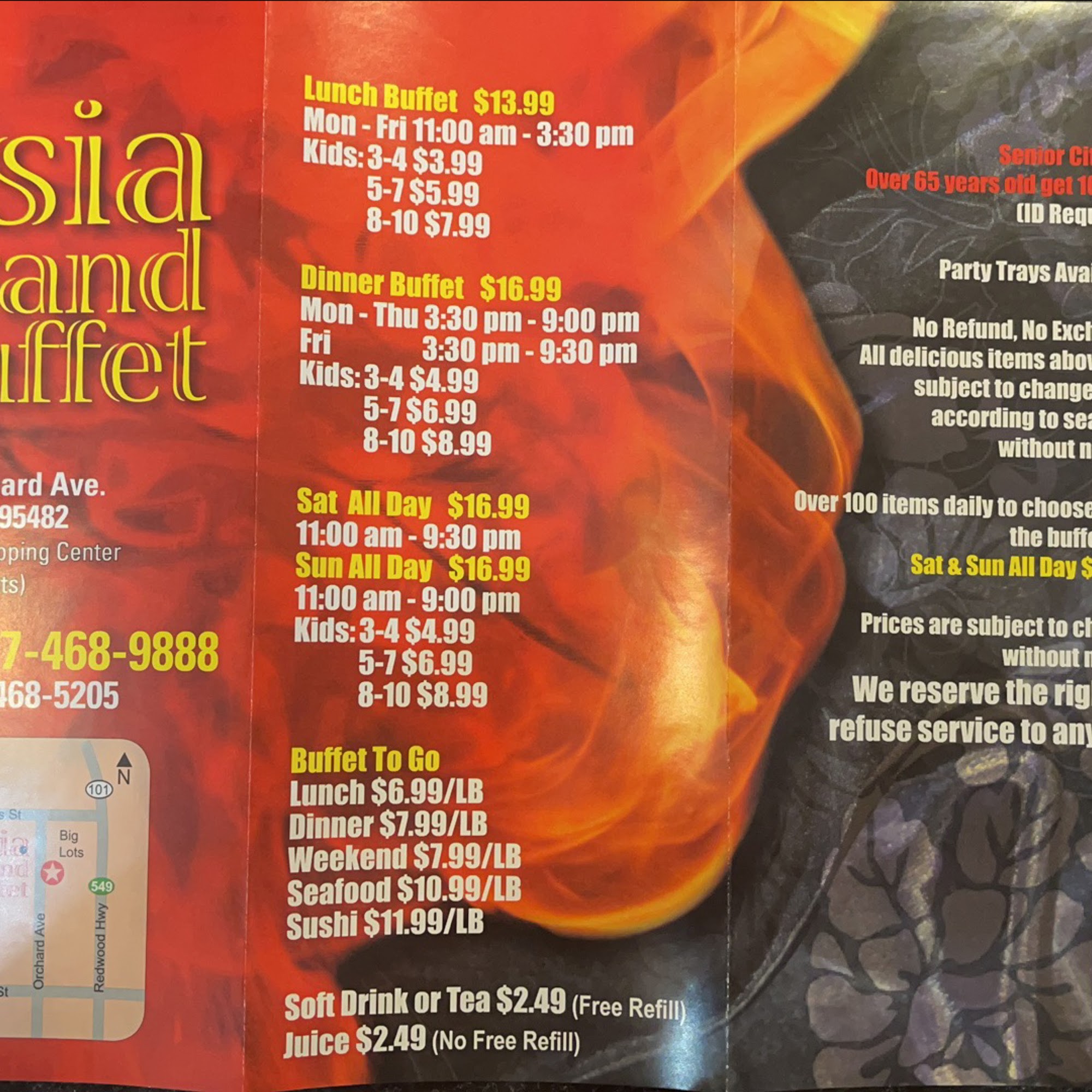 Asian Grand Buffet Ukiah