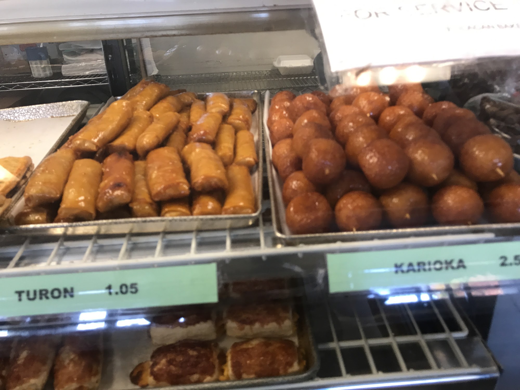 Bulacan Bakery Menu