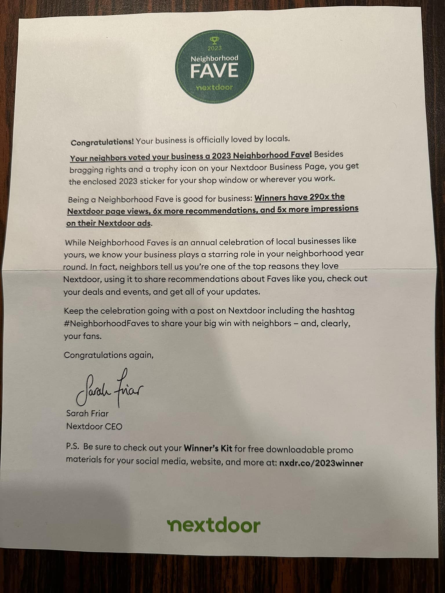 Photo credit: facebook