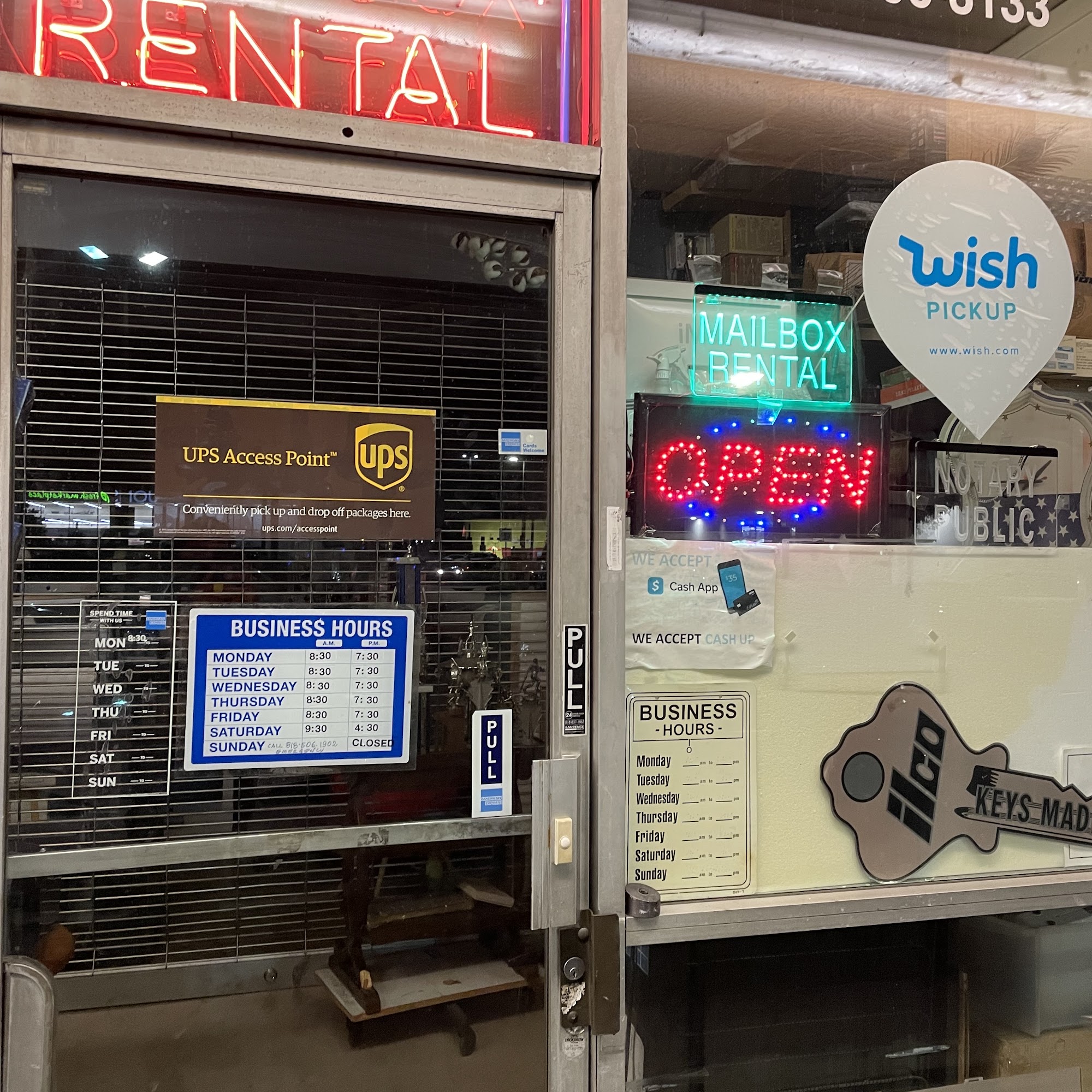 UPS Access Point location Valley Village