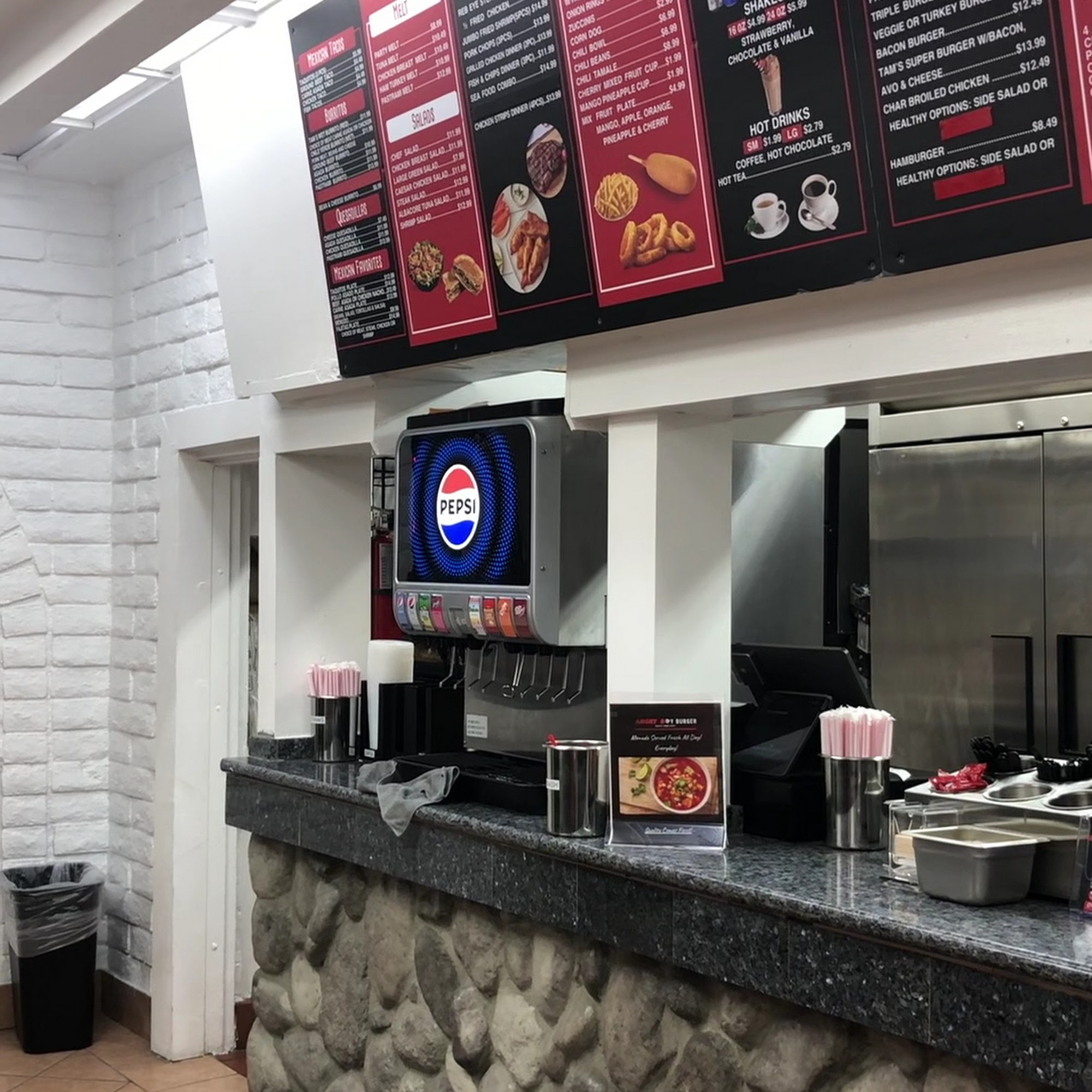 Angry Boy Burger (Drive thru)