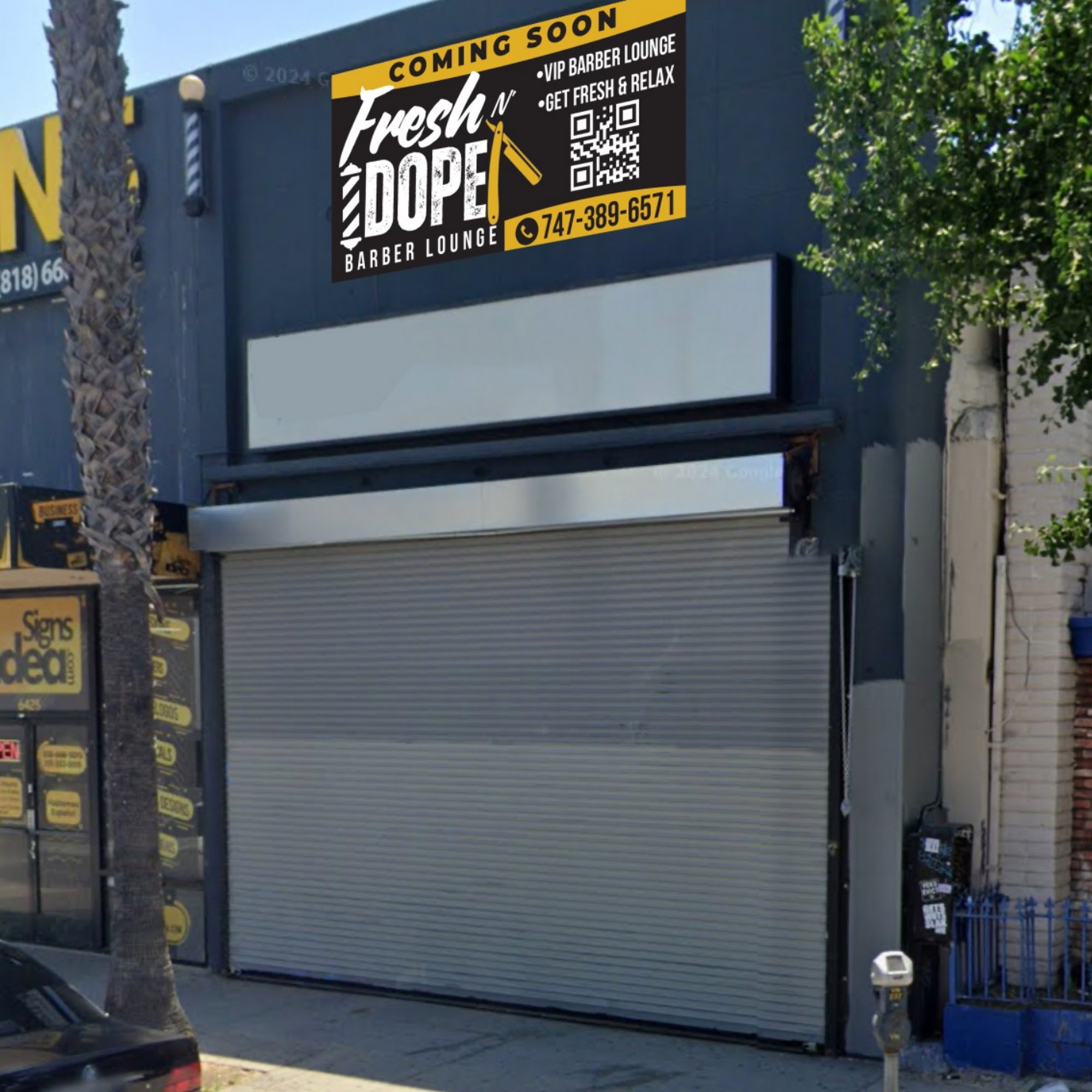 FRESH N DOPE BARBER LOUNGE 6427 Van Nuys Blvd, Van Nuys California 91401