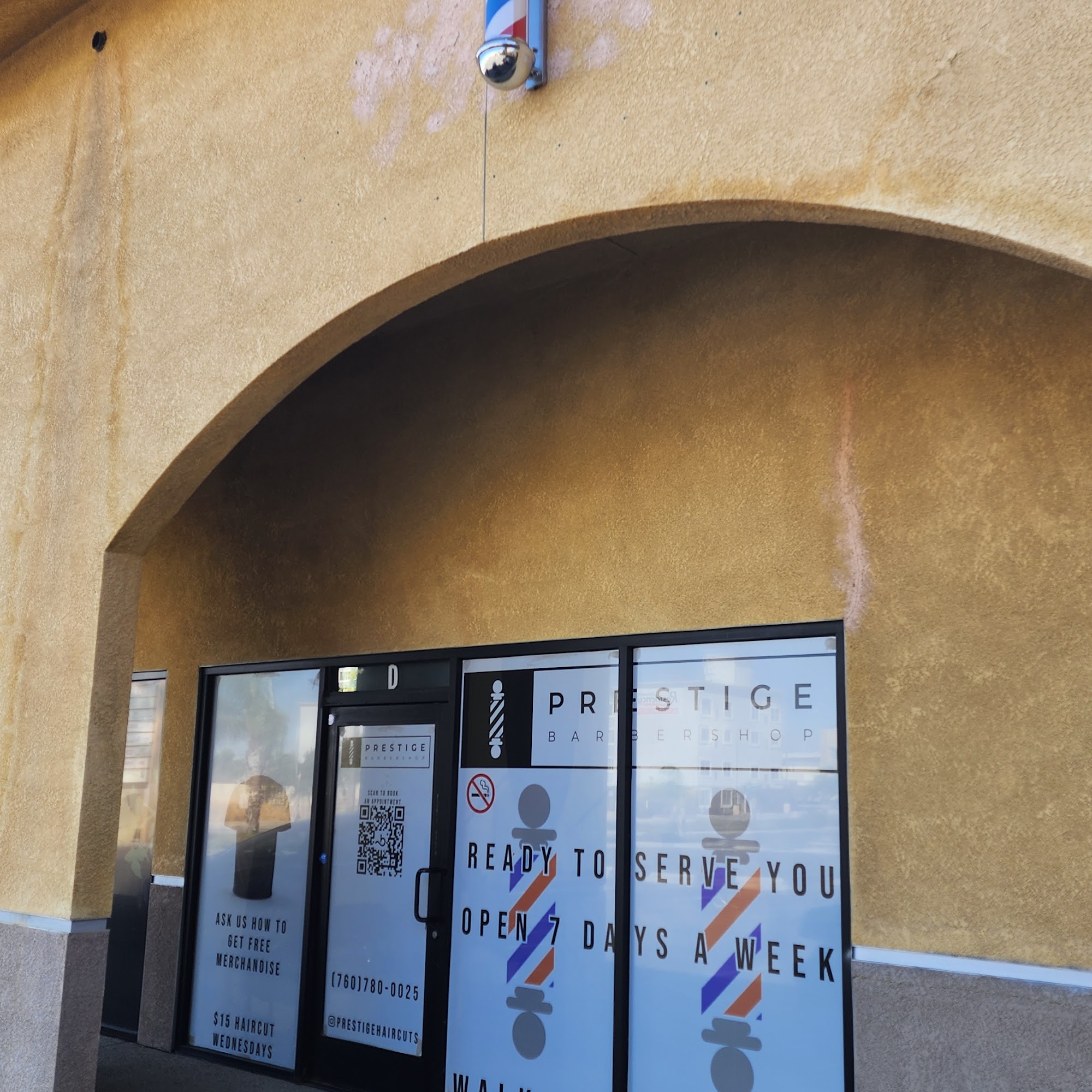 Prestige Barbershop 14845 Monarch Blvd Ste. D, Victorville California 92395
