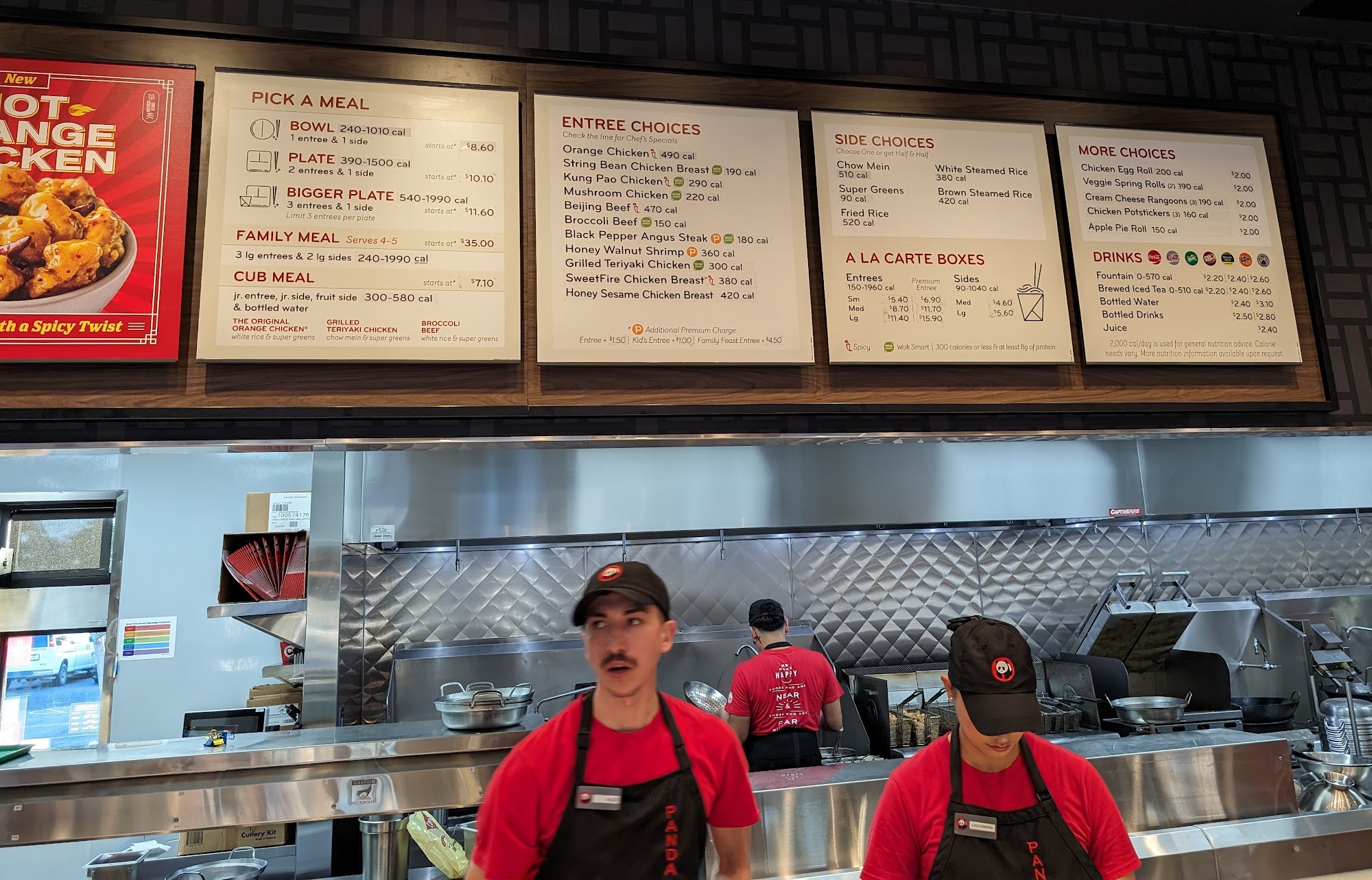 Panda Express Menu