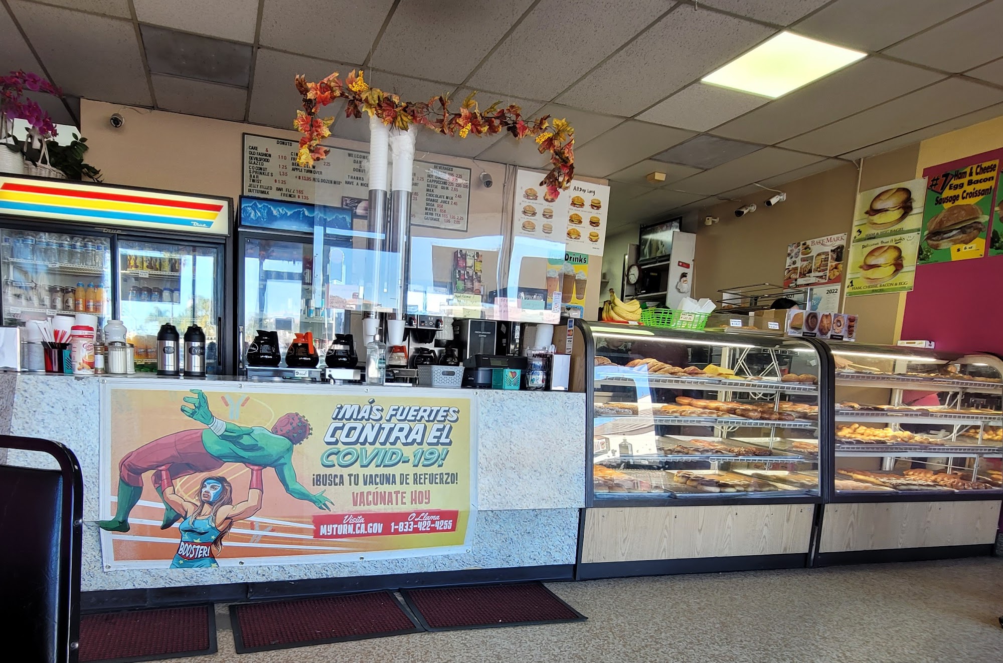 Danish & Donuts Menu