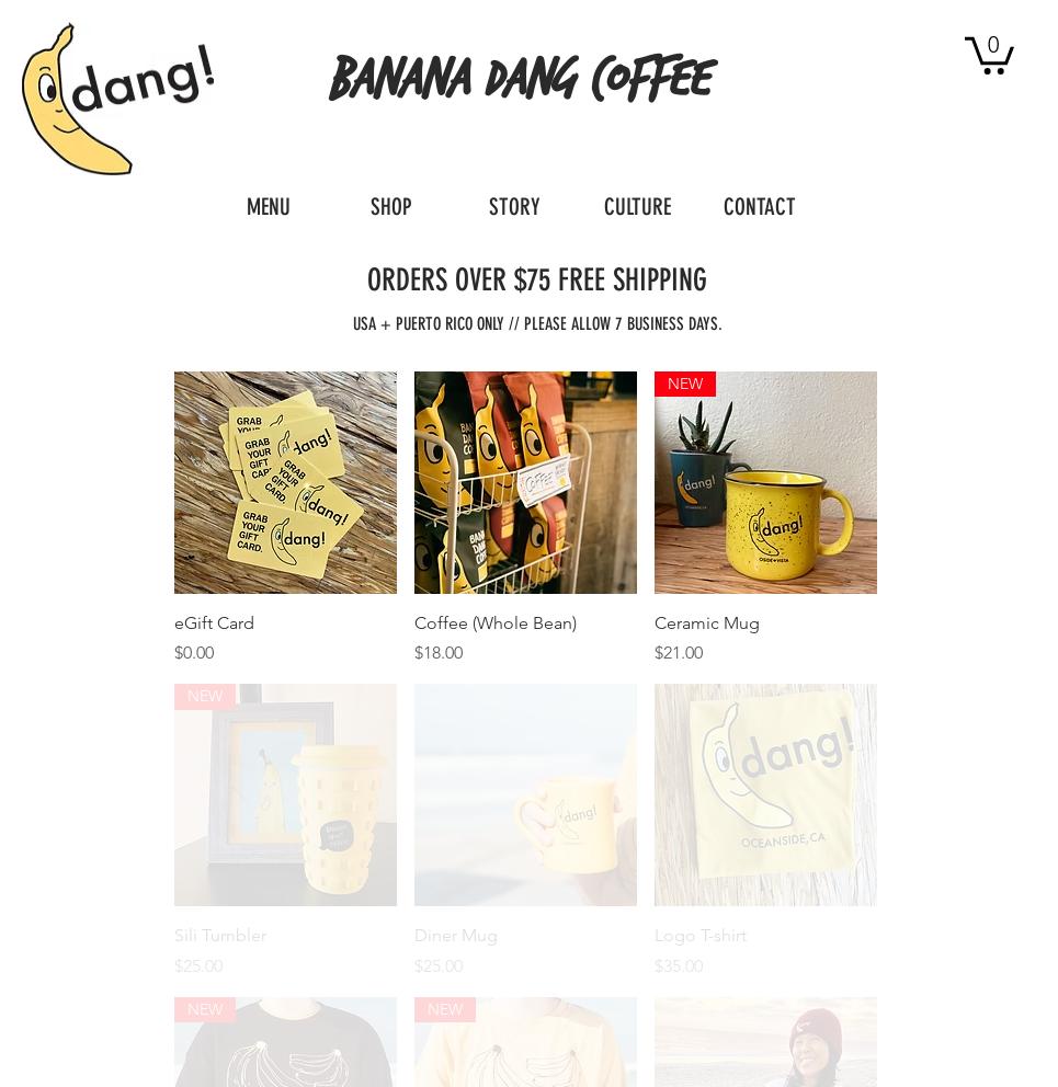 Banana Dang Coffee - Vista, CA 1031 S Santa Fe Ave, Vista