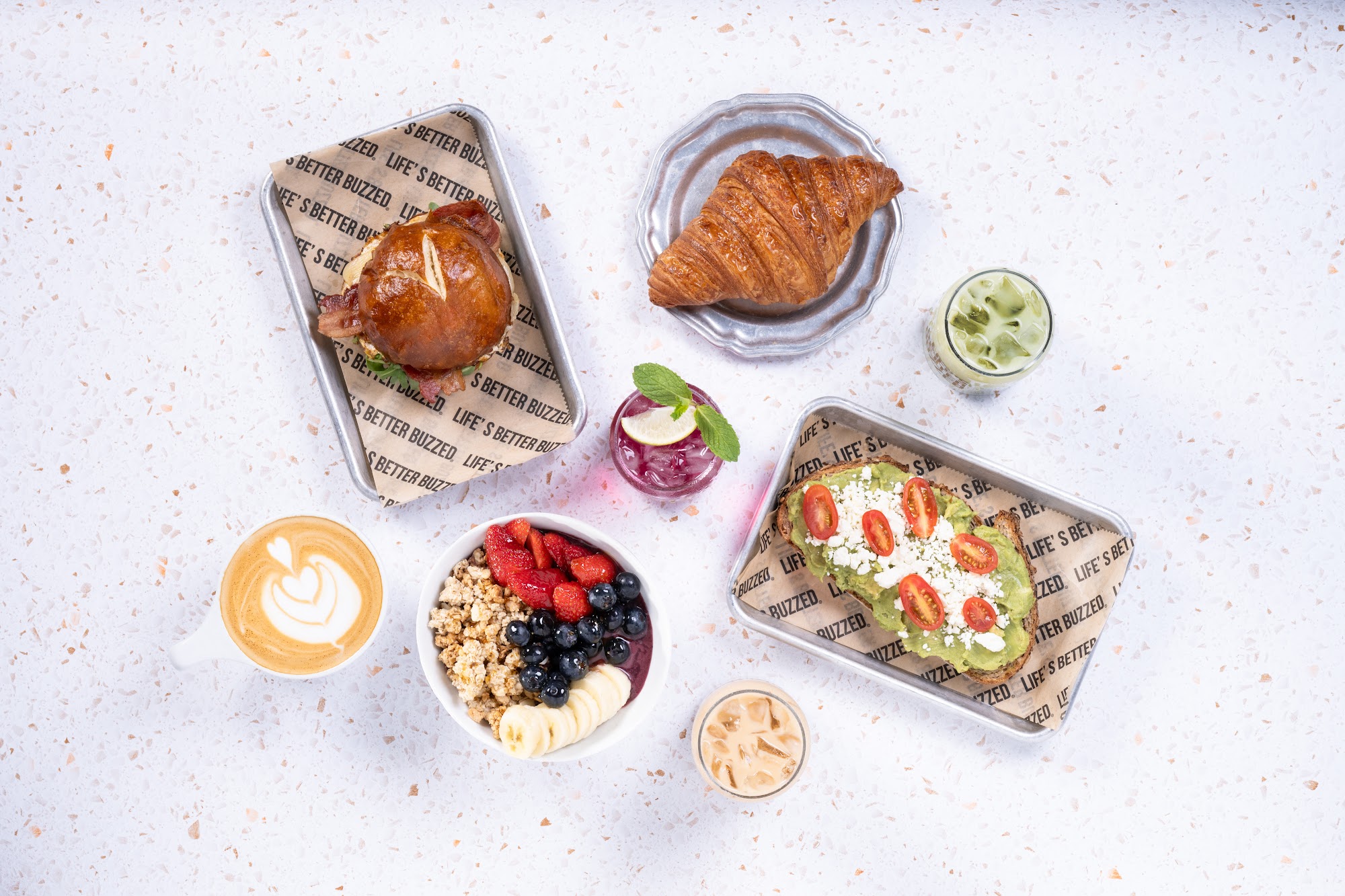 Better Buzz Coffee Vista Commons Menu