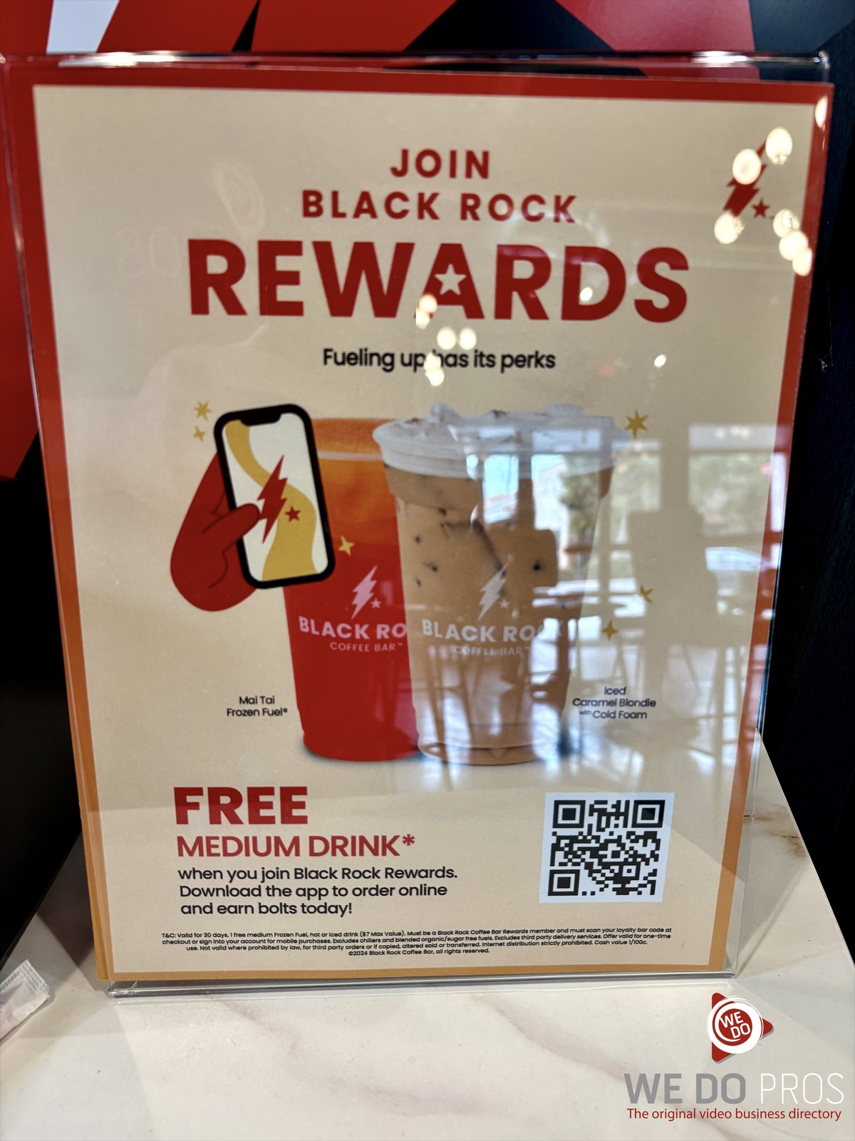 Black Rock Coffee Bar Menu