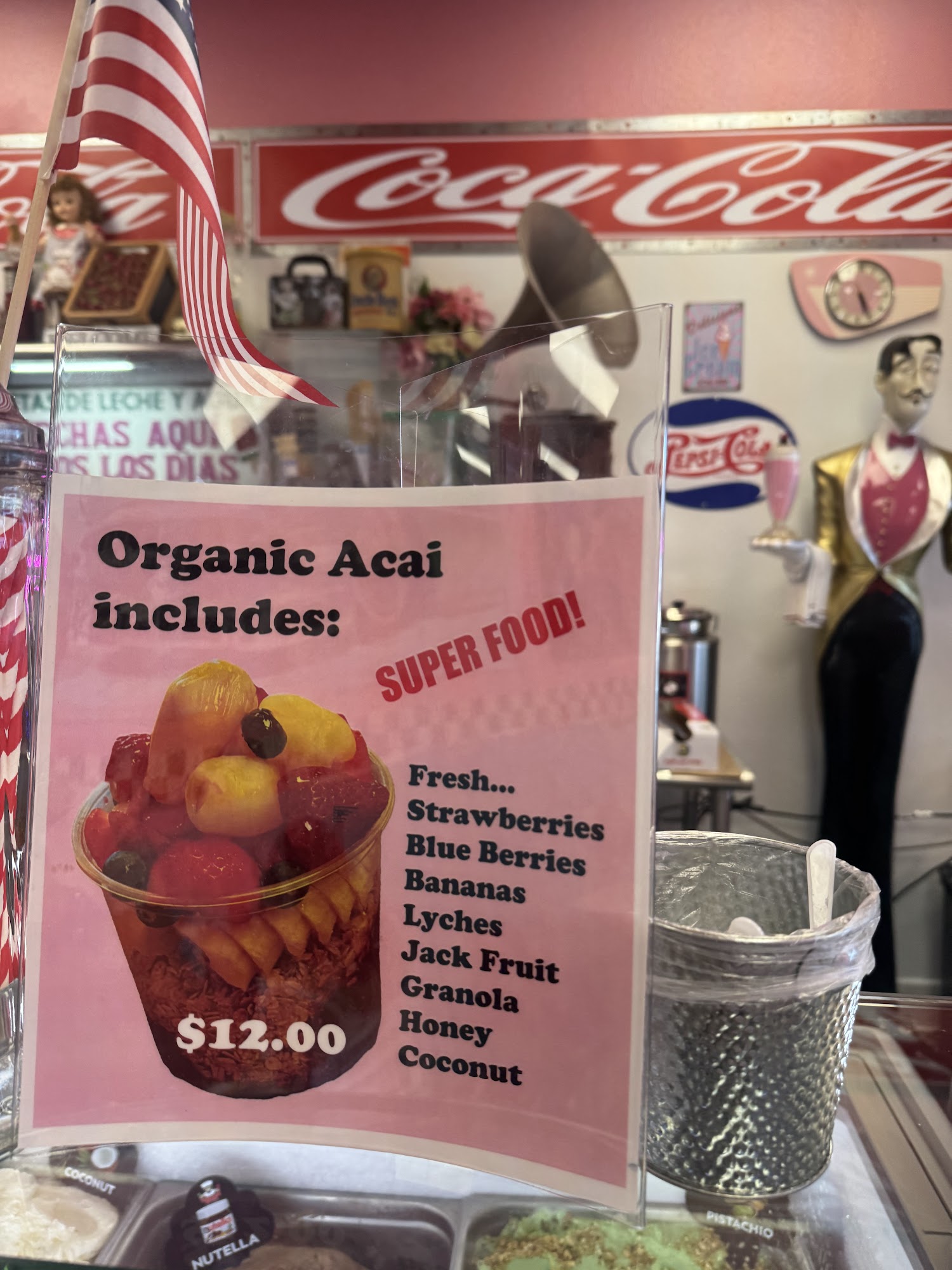 Rock N Roll Scoops Menu