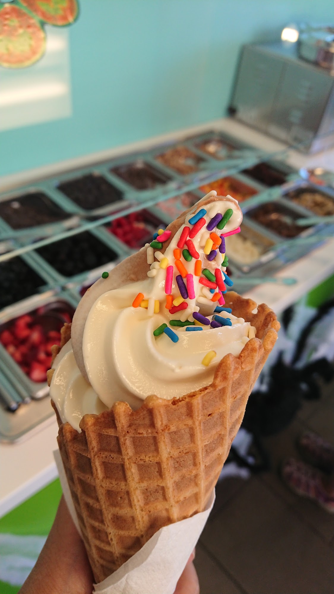 MYO Frozen Yogurt Menu