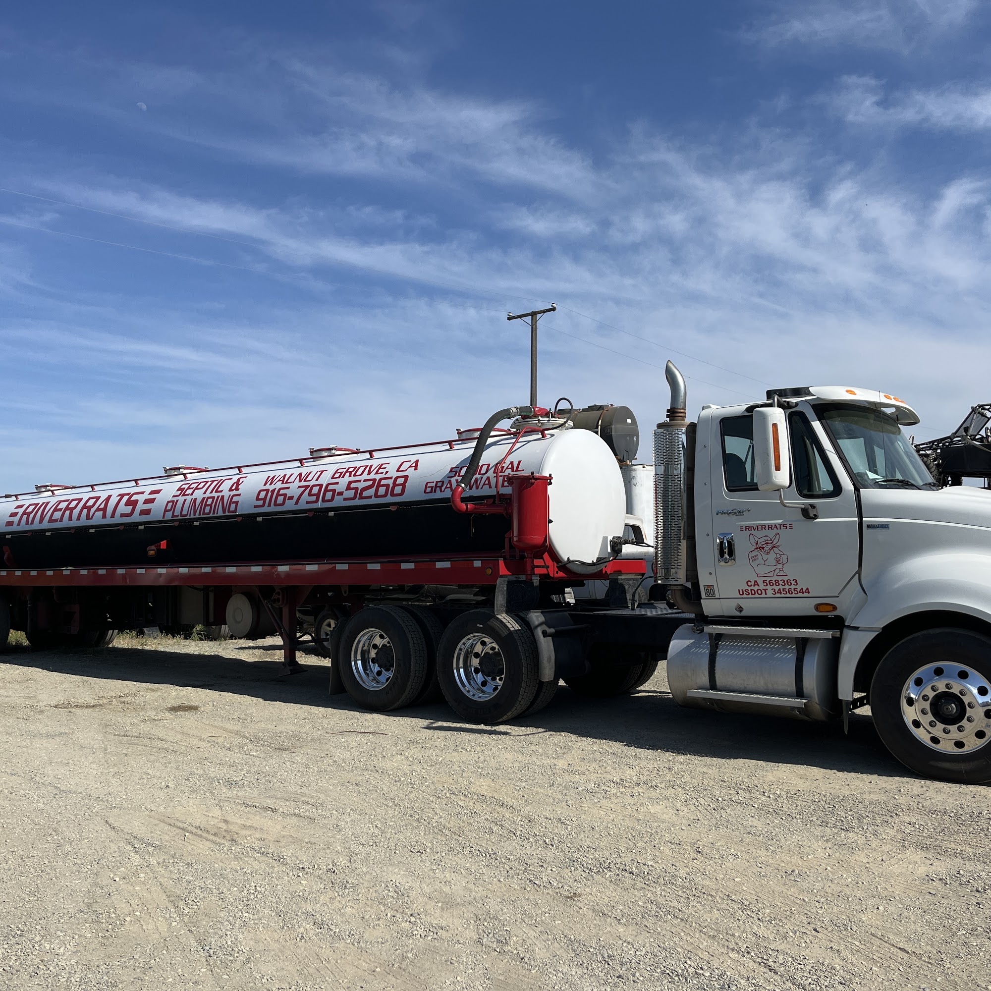 River Rats Septic Services 14915 Isleton Rd, Walnut Grove California 95690