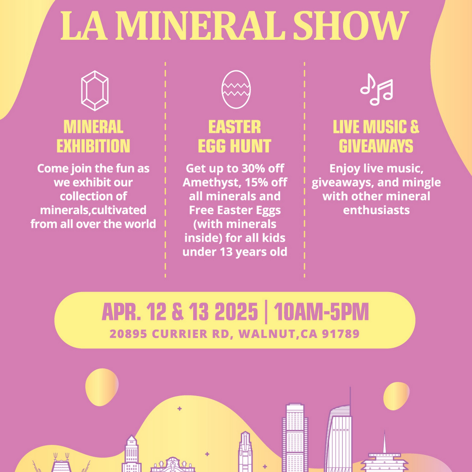 LA Mineral Show Walnut