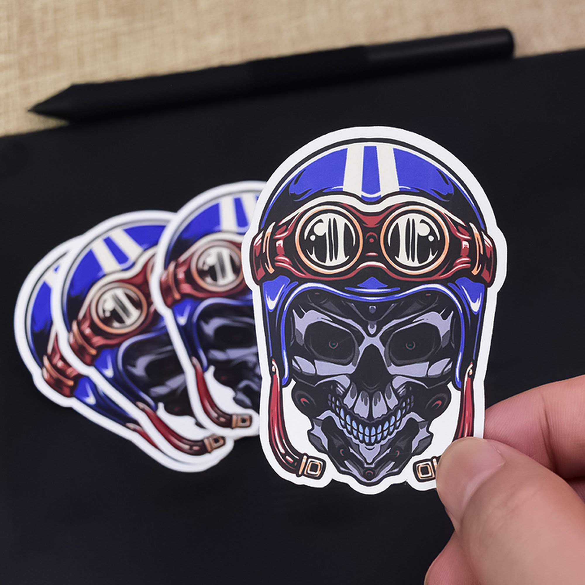 Custom Sticker Walnut