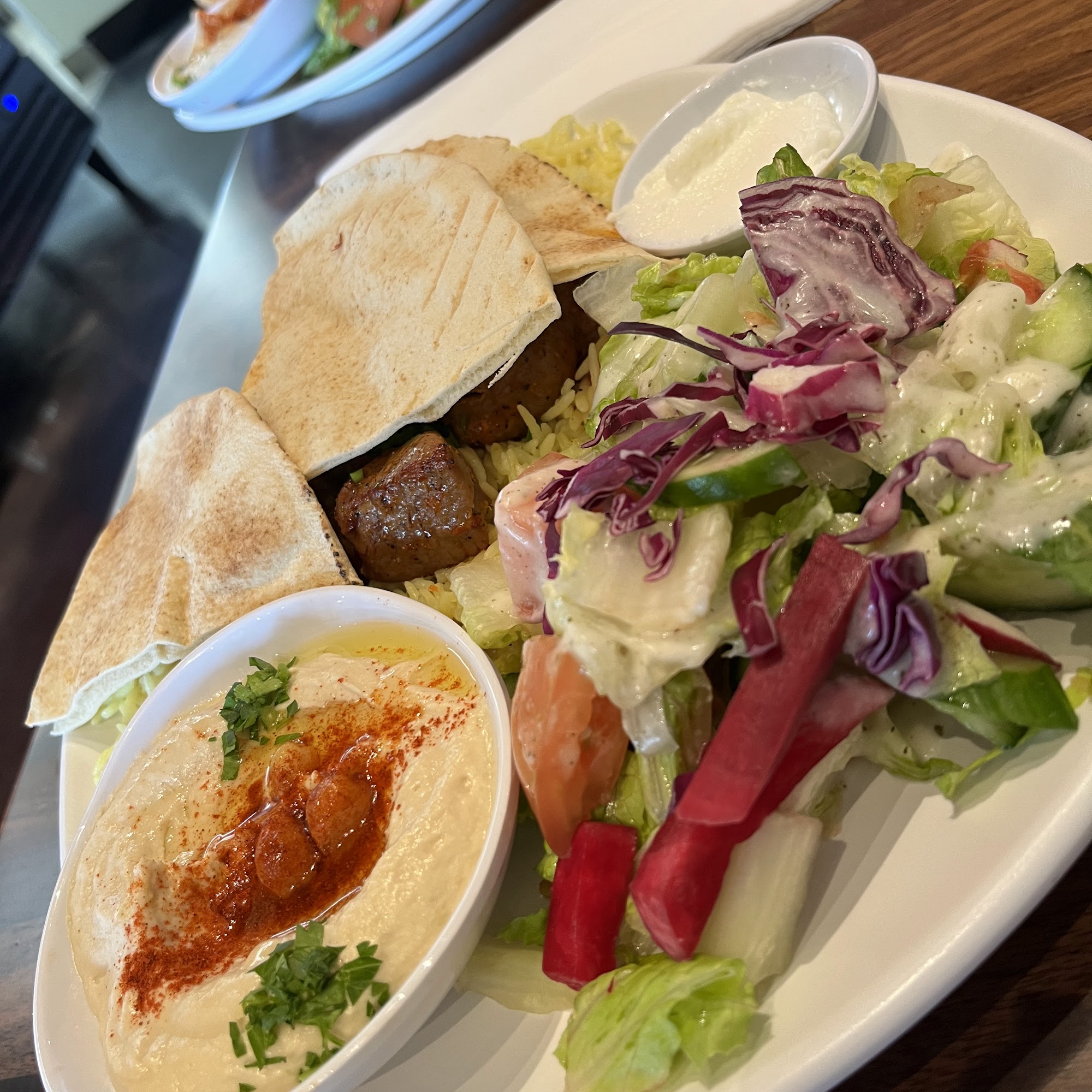 Mediterranean Kabob Station Walnut