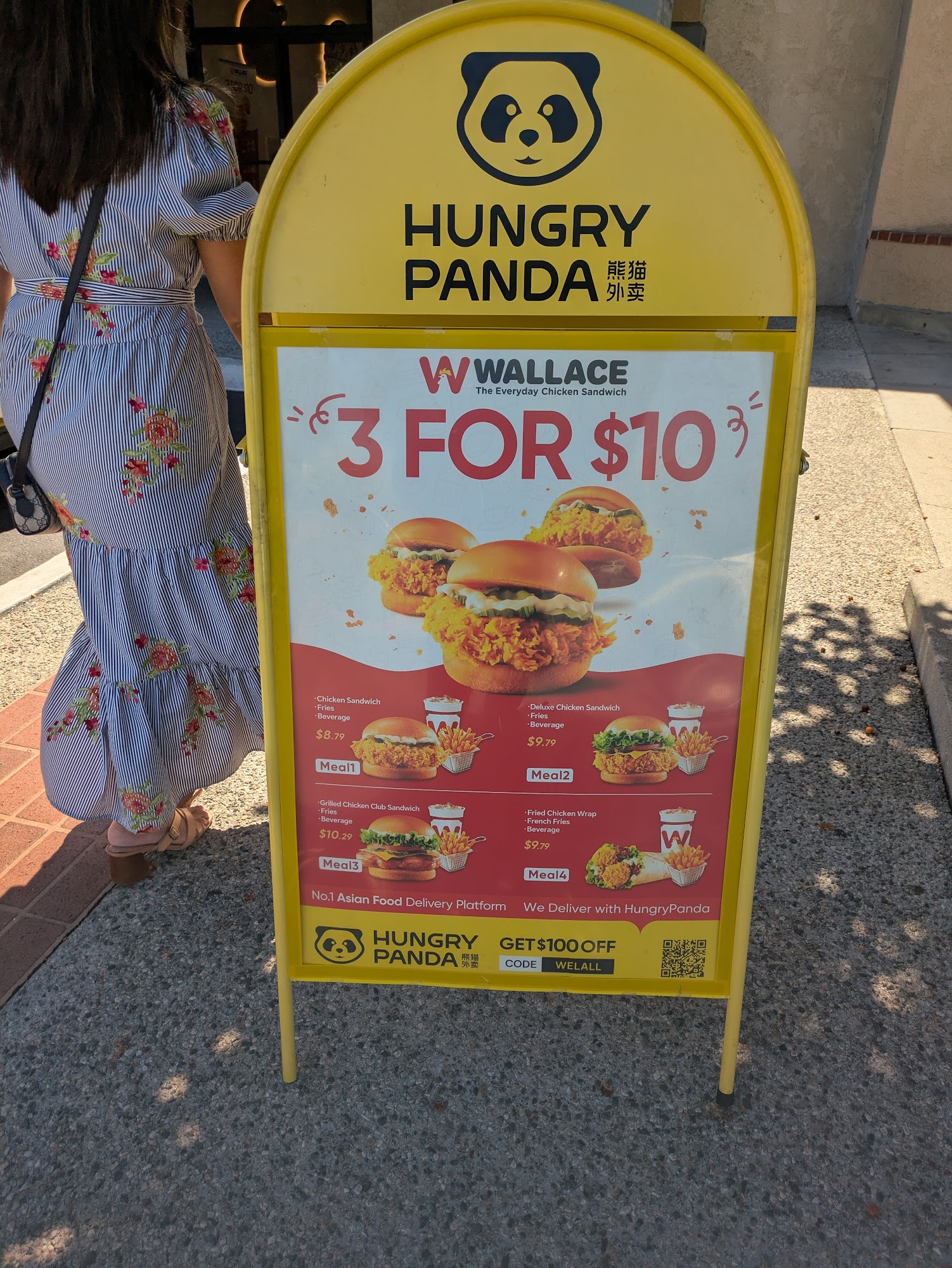 Wallace Chicken Menu
