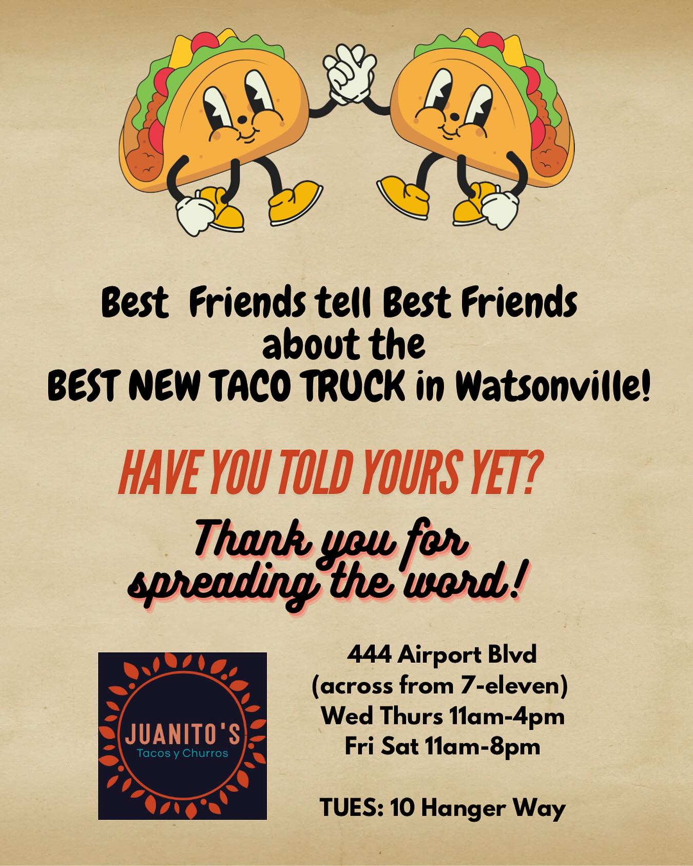Juanito's Tacos y Churros