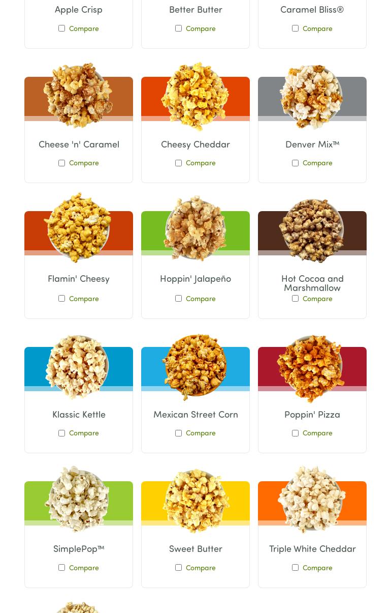 Doc Popcorn Menu