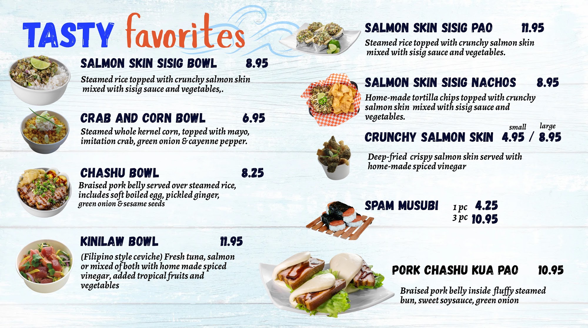 Pick A Poke - Amar road Menu