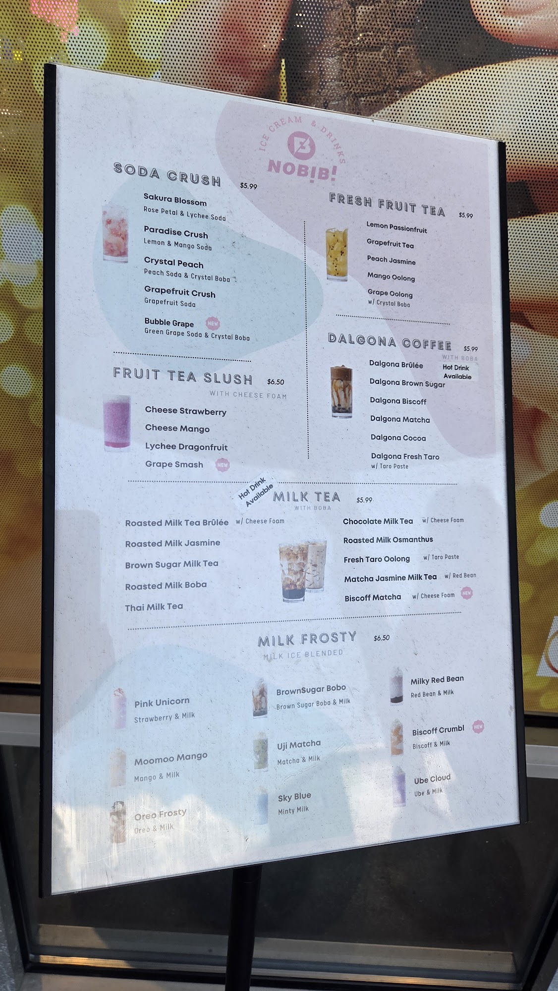 Nobibi West Covina Menu