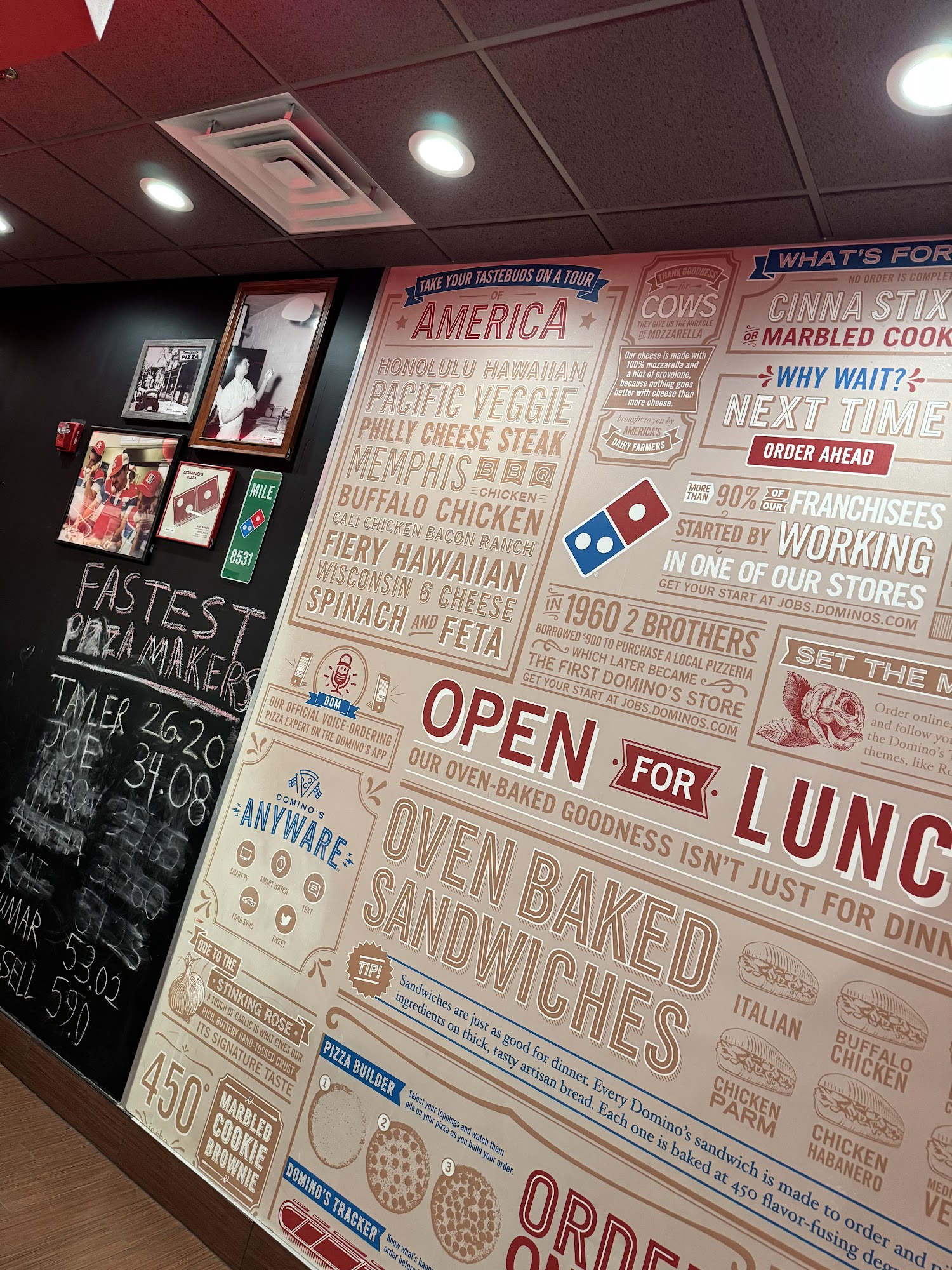 Domino's Pizza Menu