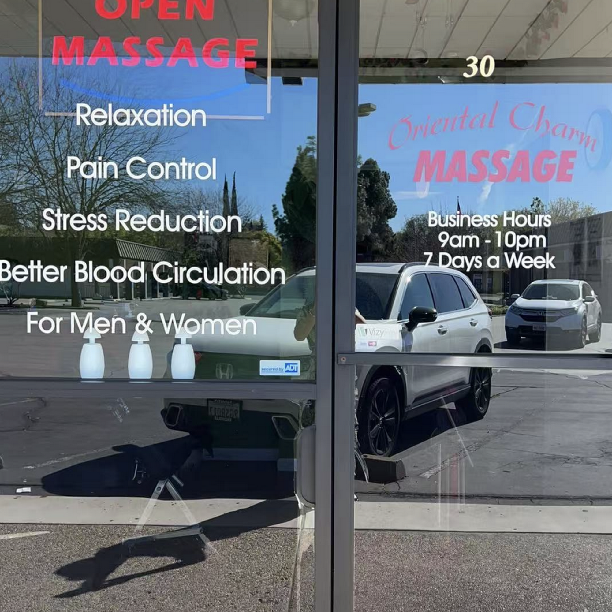Oriental Charm Massage 830 Jefferson Blvd, West Sacramento California 95691