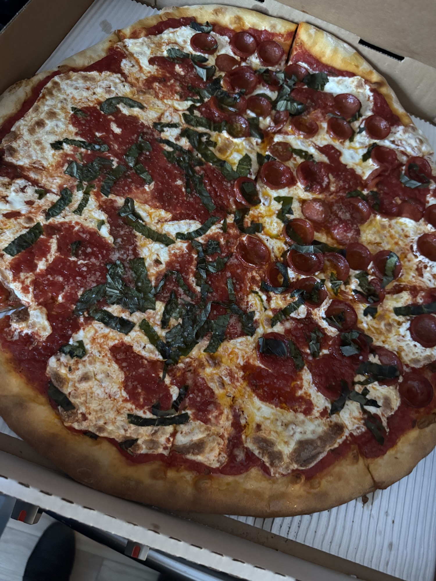 Prince Street Pzza Menu