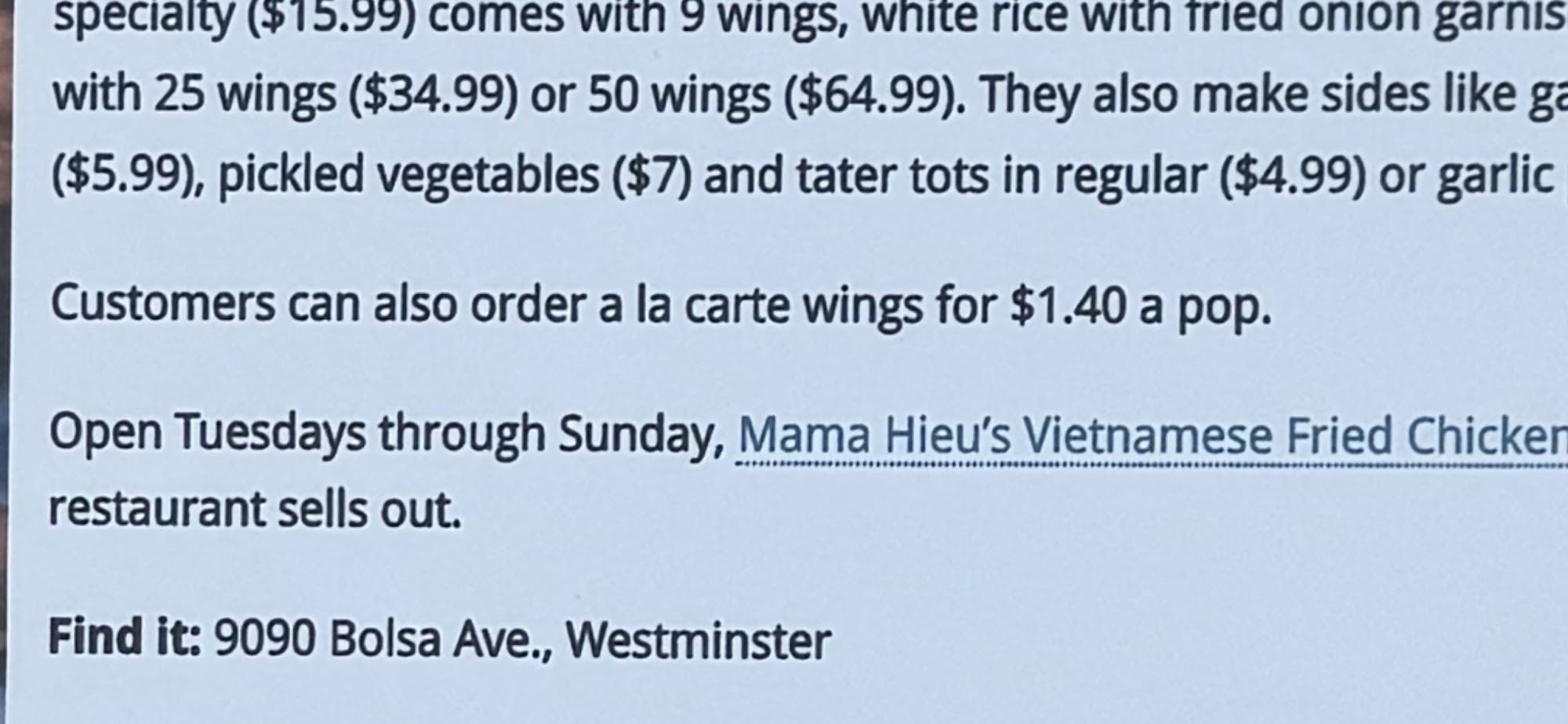 Photo credit: Google