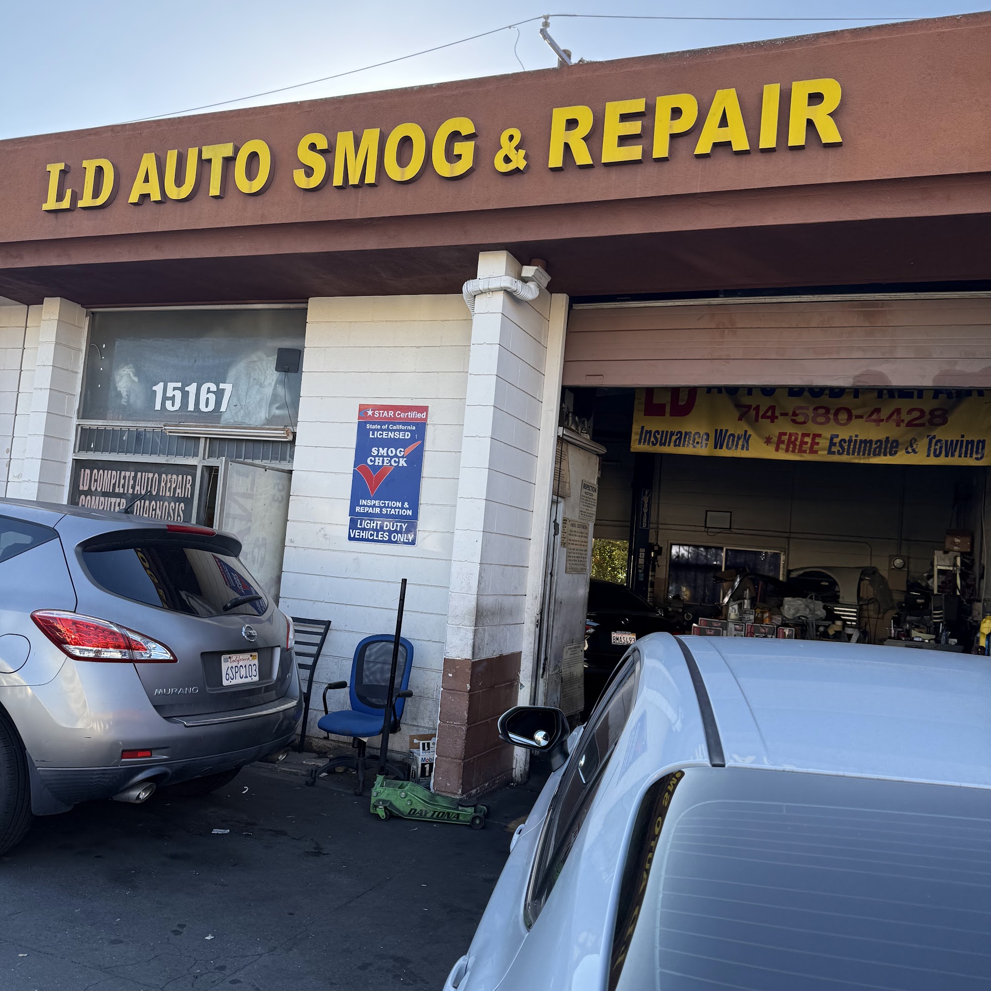 L D AUTO SMOG & REPAIR Westminster